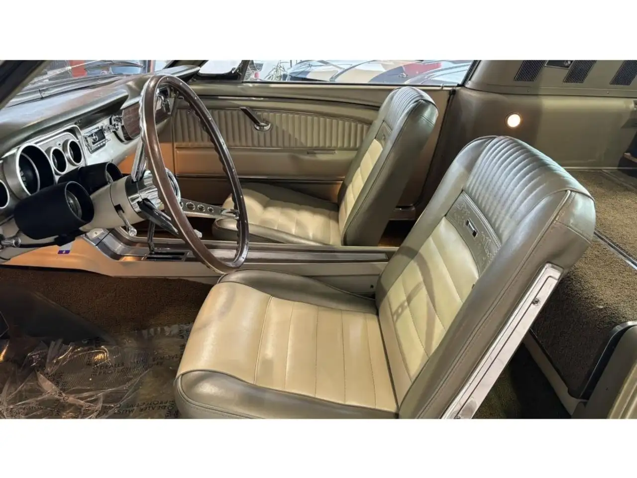 Ford Mustang 289 CI V8 CHAMPAGNE 1965, foto 6