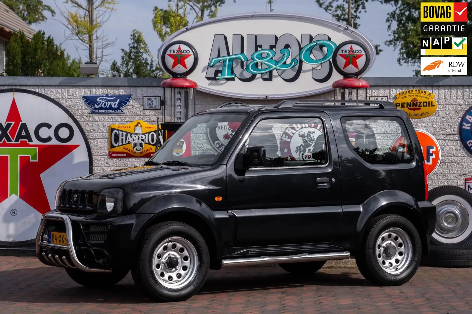 Suzuki Jimny 1.3 JLX 106.400 km +NAP NL-auto Youngtimer Noir - 1