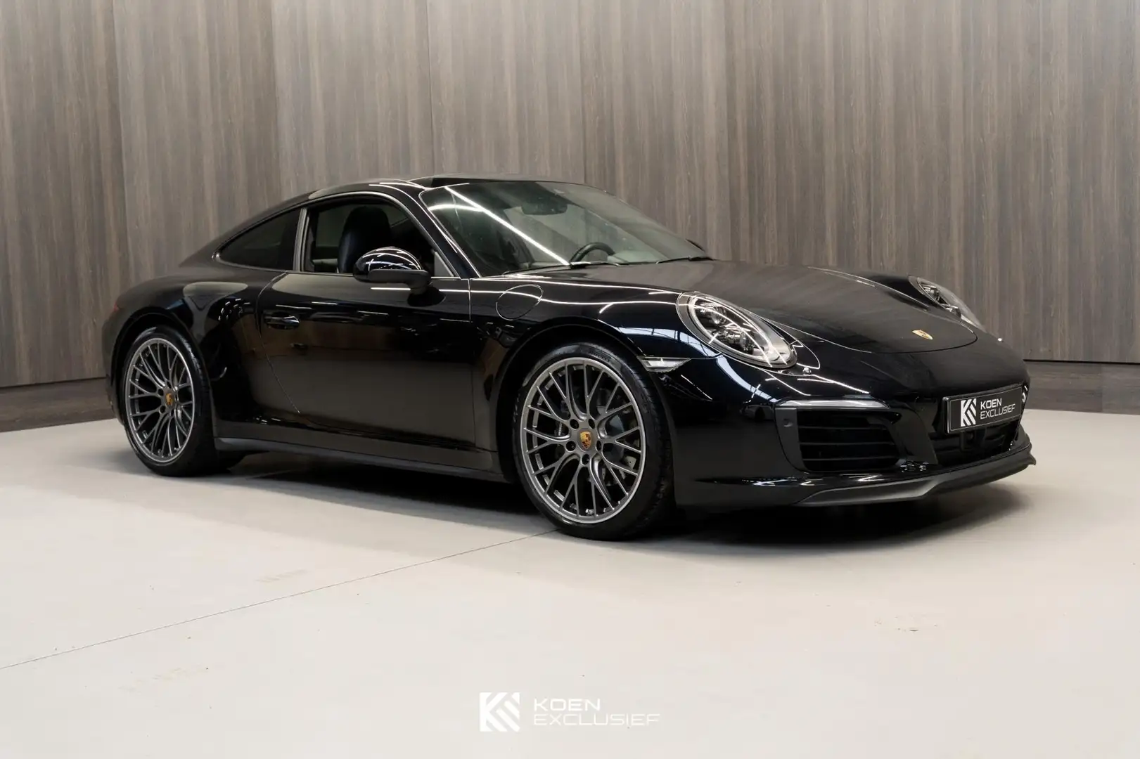 Porsche 991 991 3.0 Carrera 4 (2017) Sport Chrono, Sportuitlaa Zwart - 2