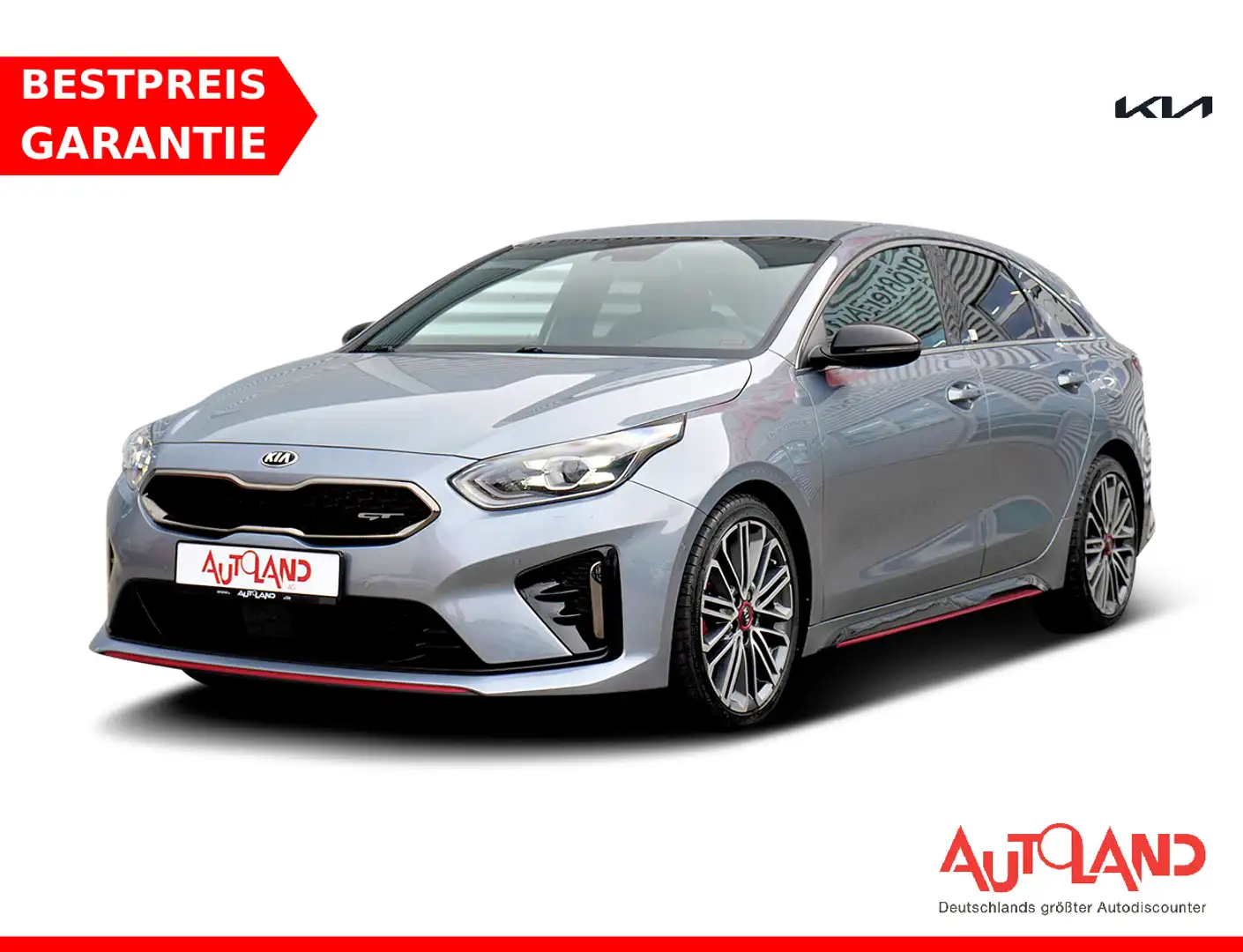 Kia ProCeed / pro_cee'd ProCeed 1.6 T-GDI GT LED Navi ACC Soundsystem Grau - 1