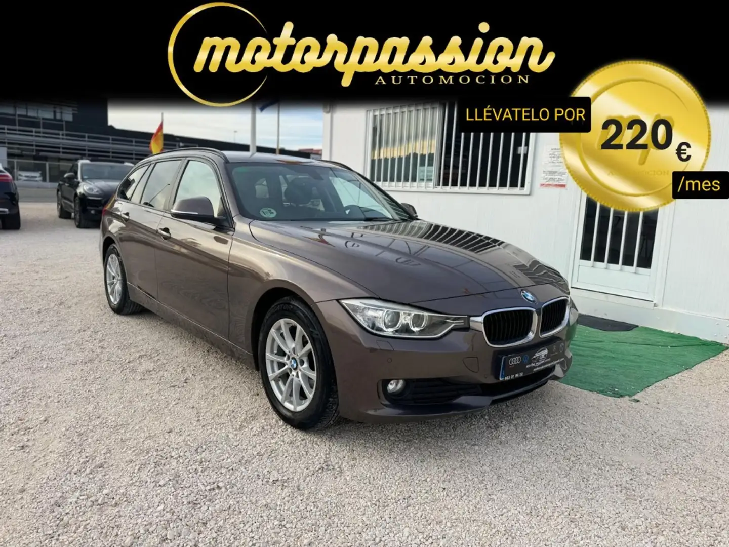 BMW 318 318d Touring (4.75) Marrón - 1