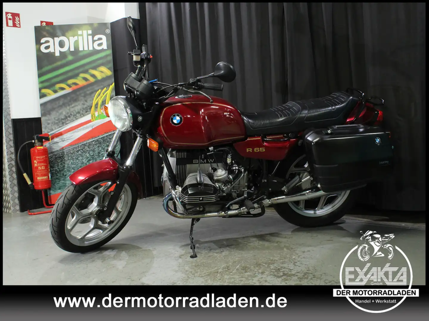 BMW R 65 R65 247 / KOFFER / VERSAND BUNDESWEIT Roşu - 2