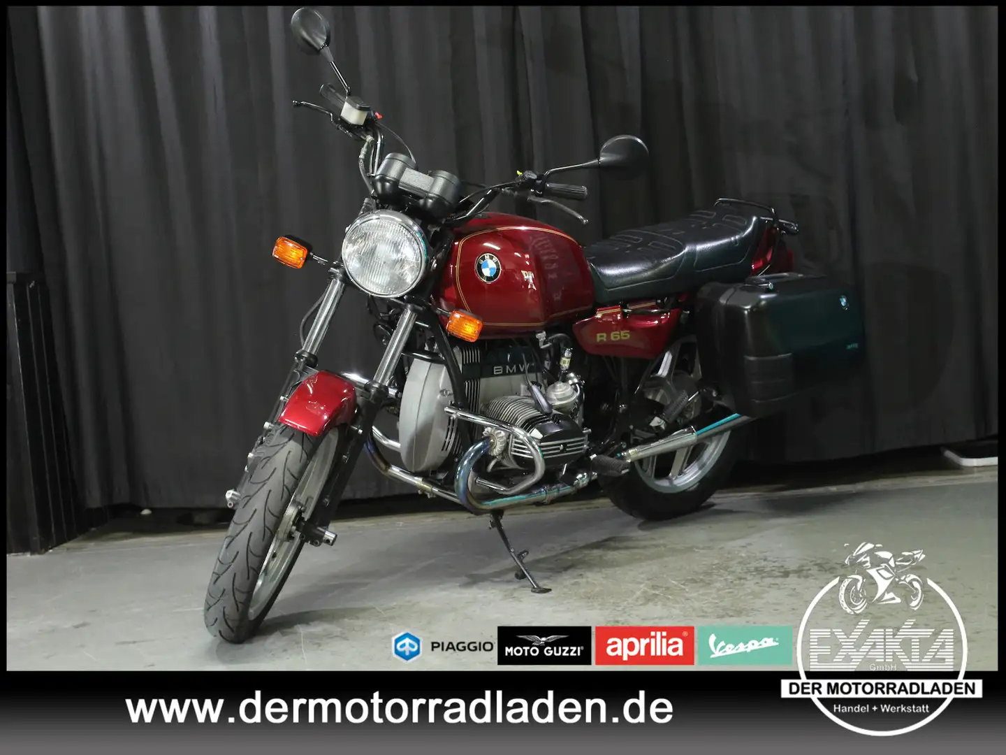 BMW R 65 R65 247 / KOFFER / VERSAND BUNDESWEIT Roşu - 1