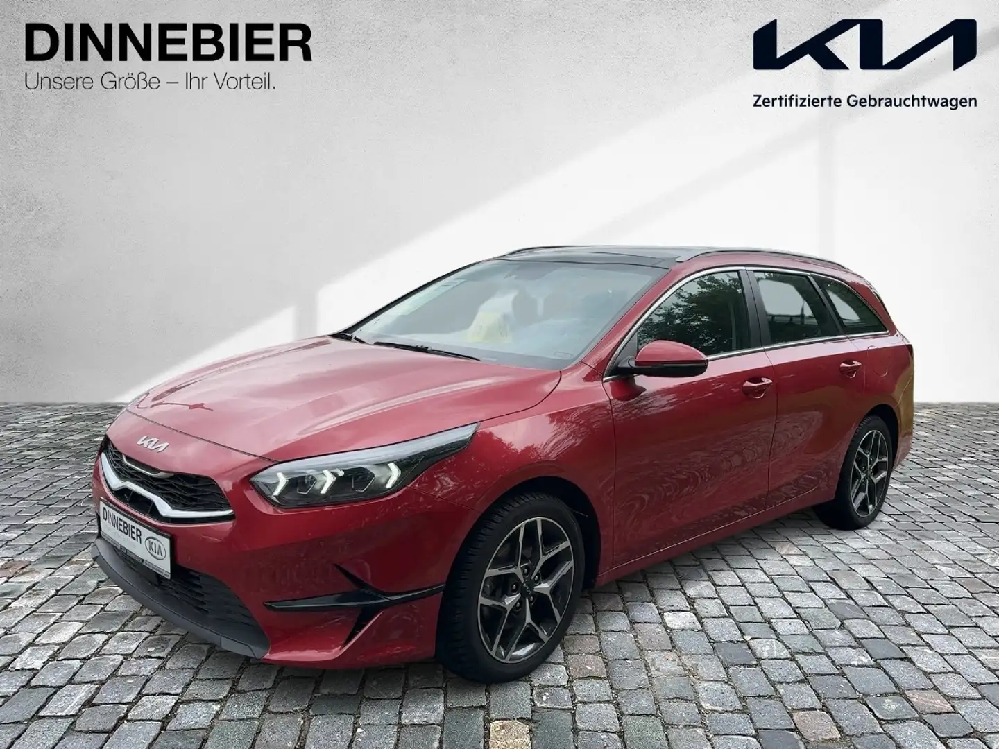 Kia Ceed SW / cee'd SW Ceed Sportswagon Spirit Glasdach+LED+Kamera Rojo - 2