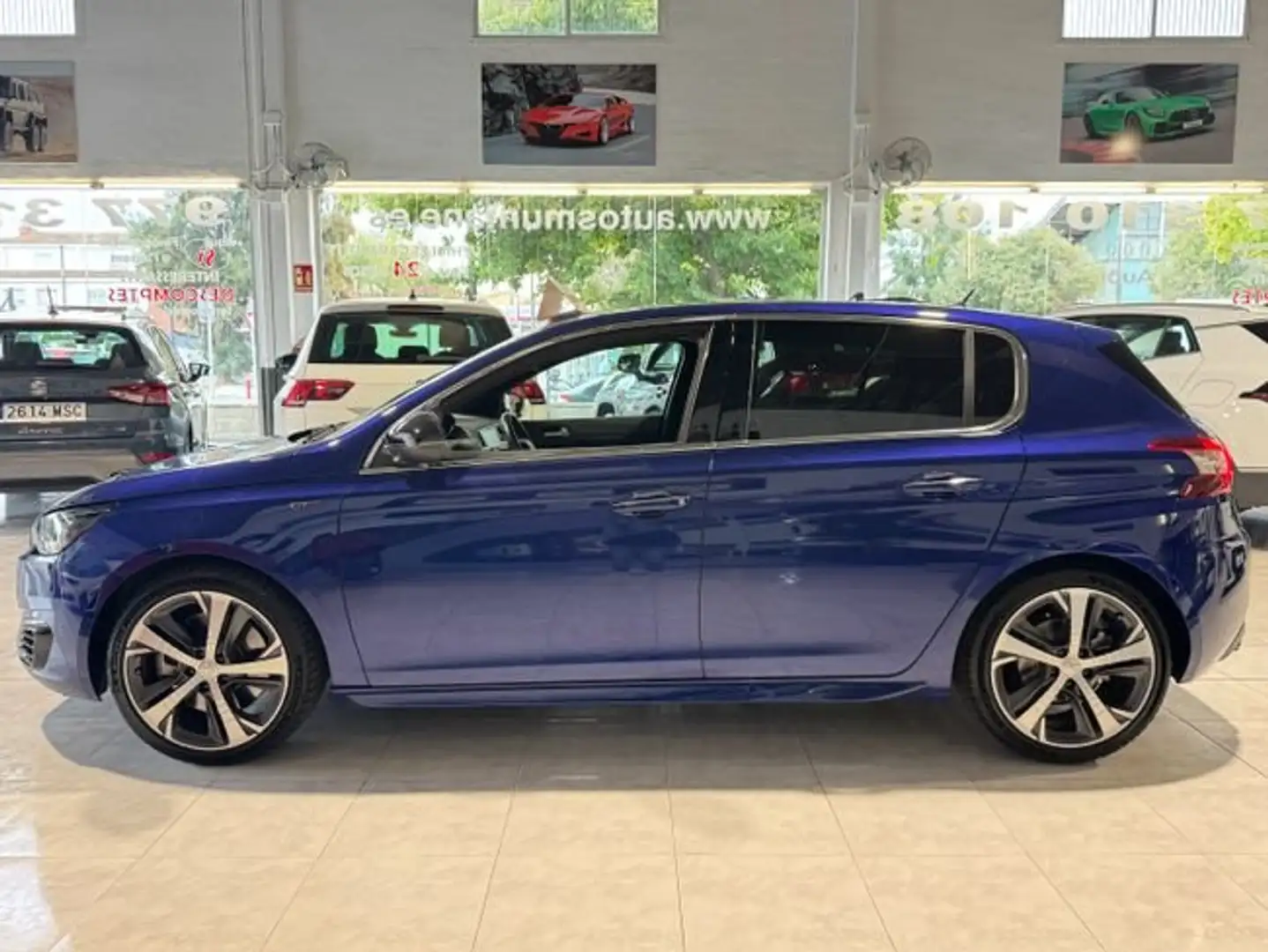 Peugeot 308 GT 1.6THP 205CV.- " HOT HATCH ".- " NACIONAL ".- " Azul - 2