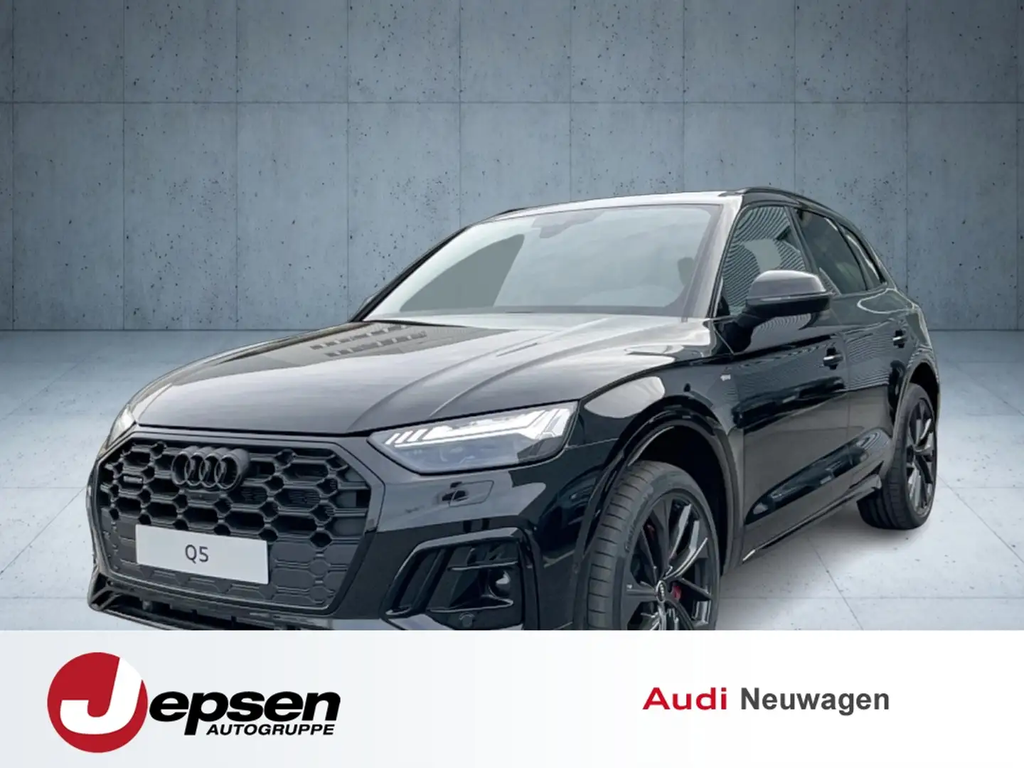 Audi Q5 S line 55 TFSI e qu. S tr. PANO Matrix AHK Schwarz - 1