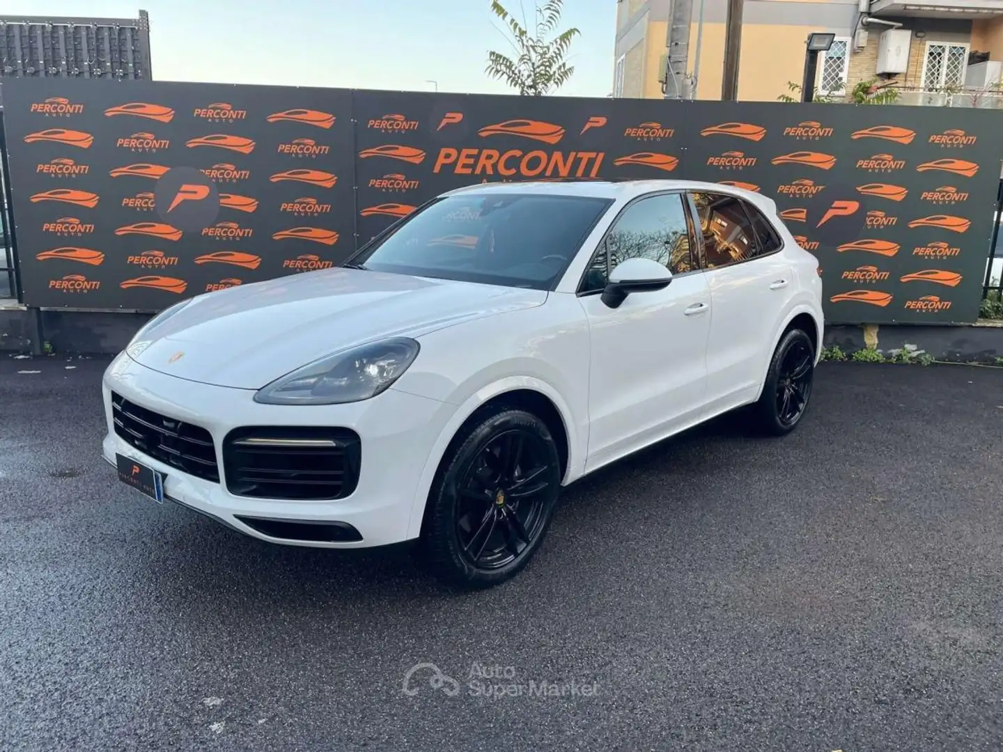 Porsche Cayenne 3.0 V6 PANO NAVI CAMERA LED SPORT CHRONO Blanc - 1
