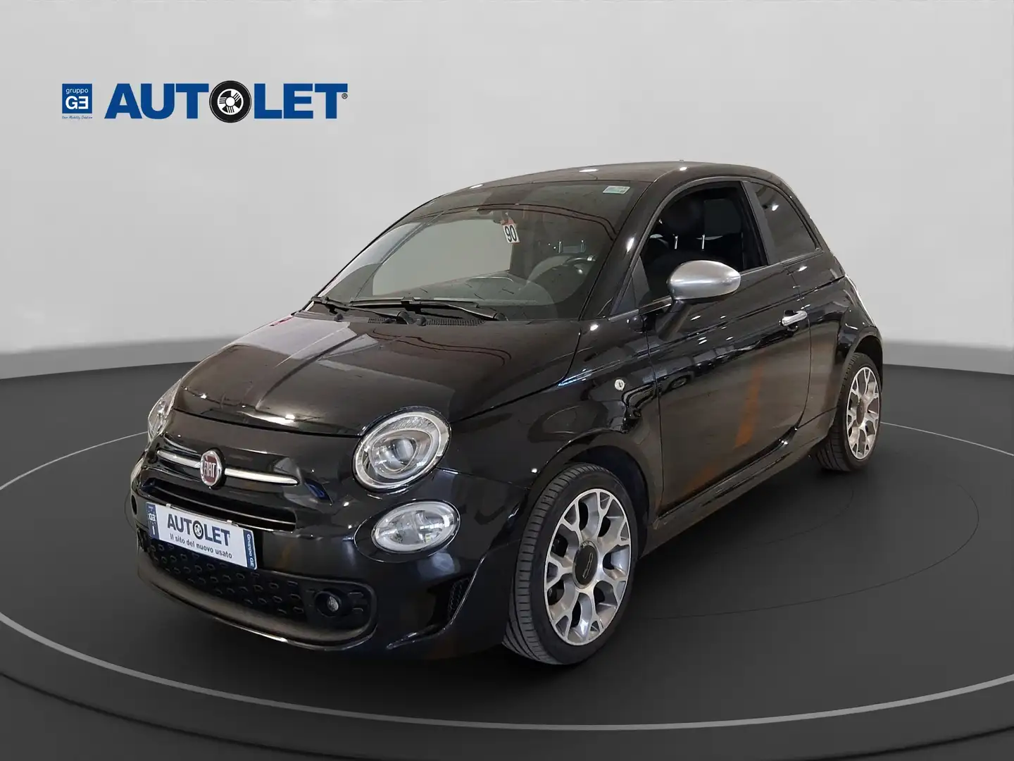 Fiat 500 500 1.2 Rockstar 69cv my20 Noir - 1