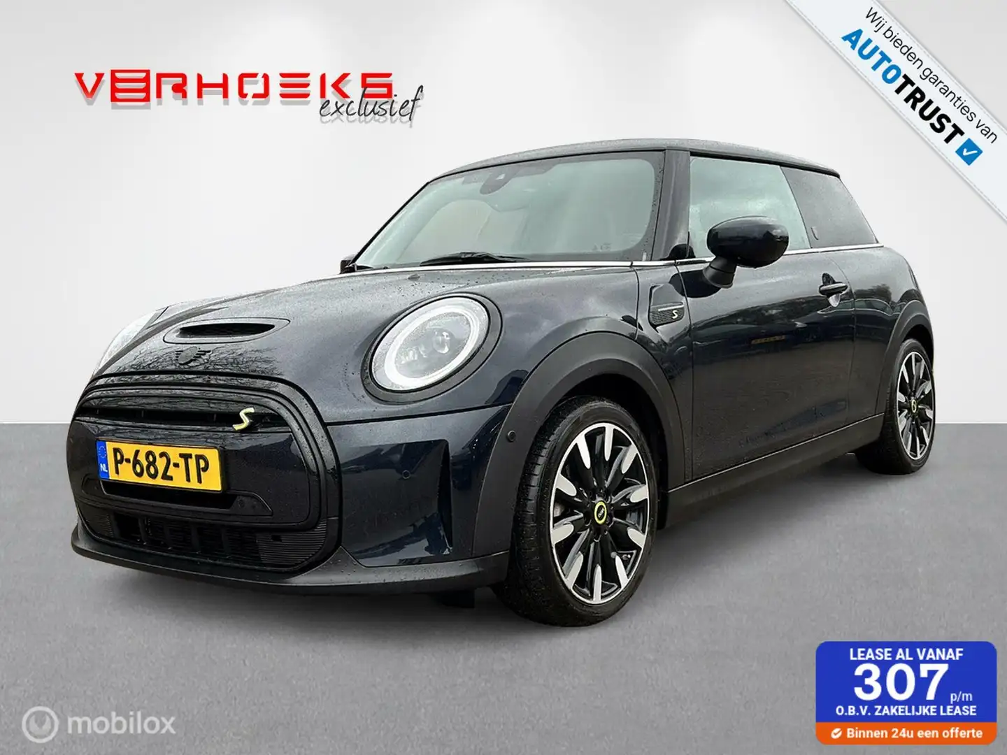 MINI Mini Electric MINI Yours Pano/Leer/Head-up Blau - 1