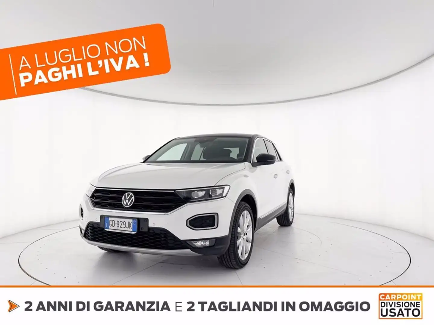 Volkswagen T-Roc 1.5 tsi advanced dsg Bianco - 1