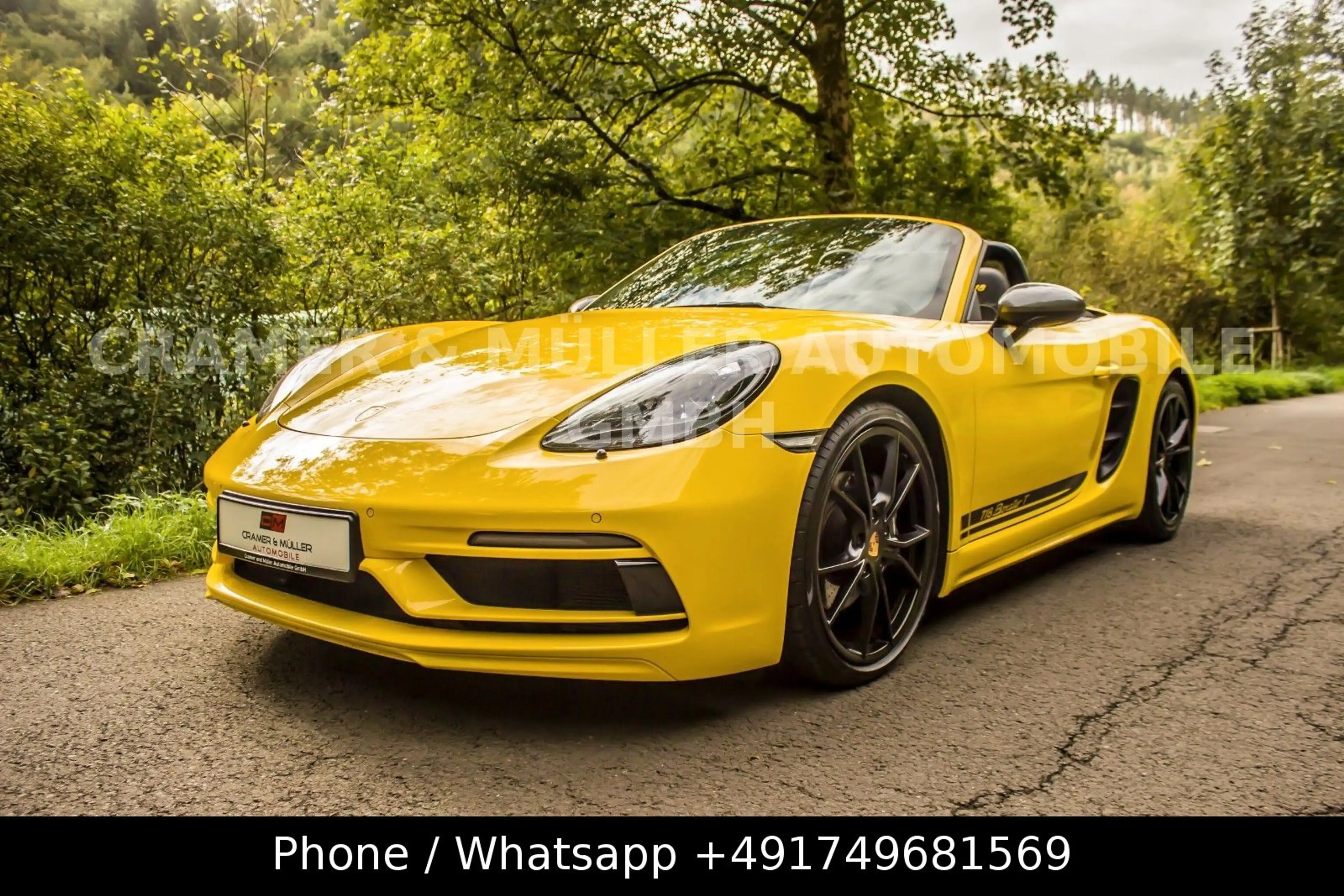 Porsche Boxster T 718 Approved Burmester 18 Wege DEU. — photo 3