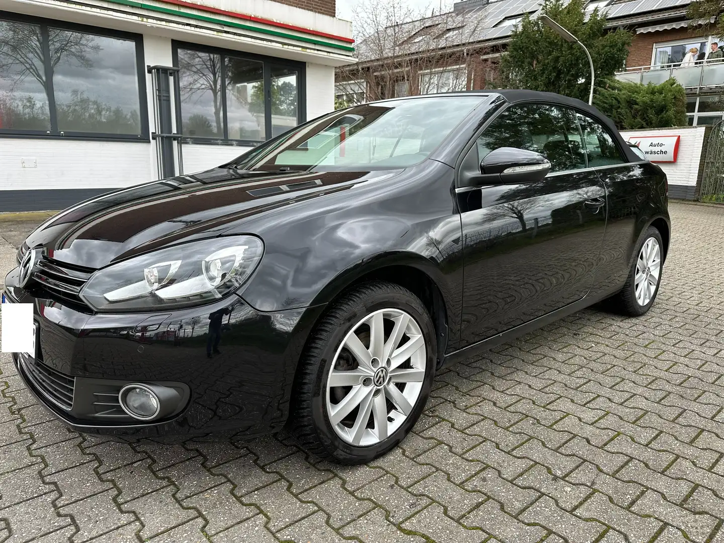 Volkswagen Golf Cabriolet Exclusive Zwart - 1