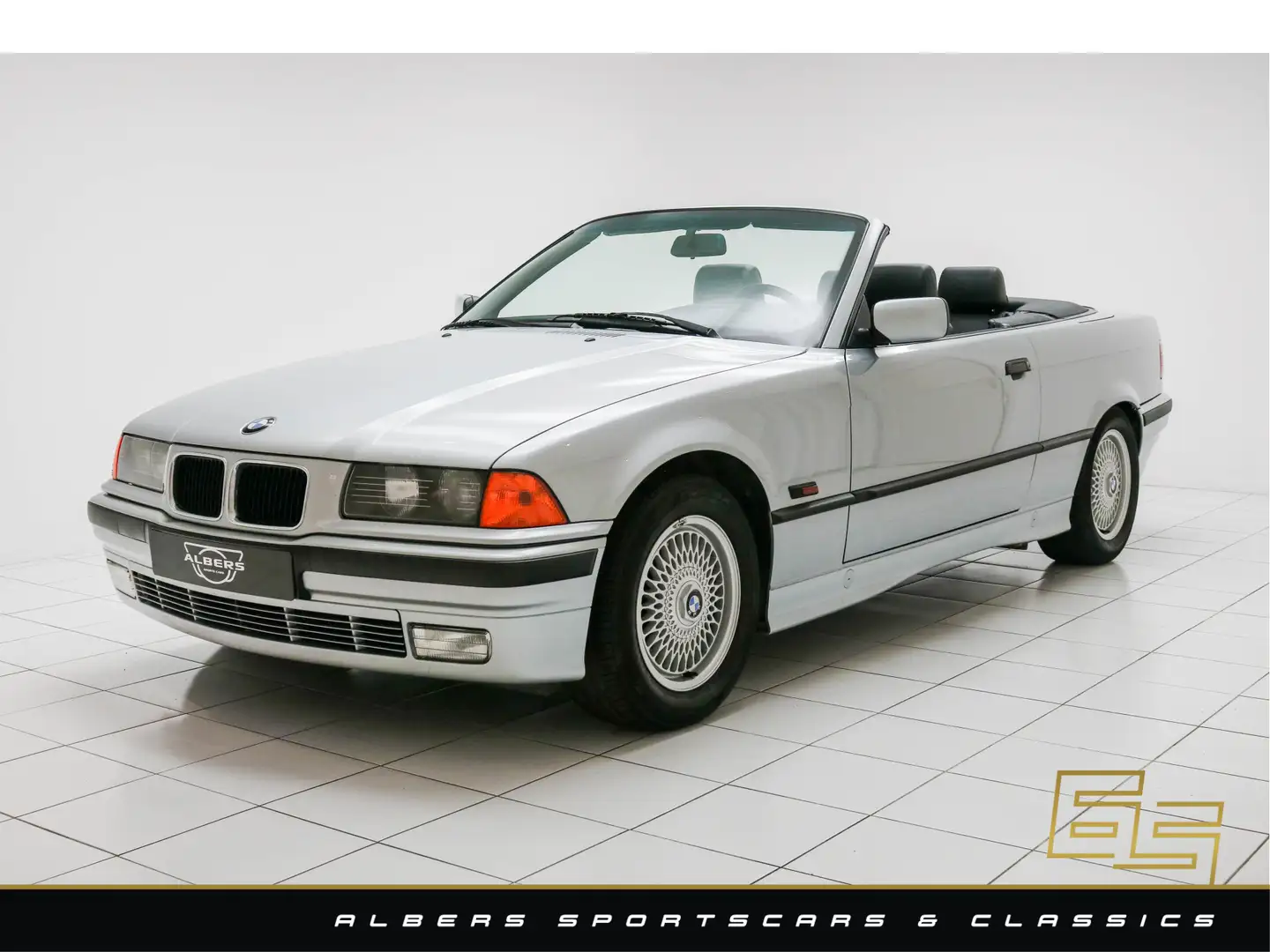 BMW 325 3-serie 325i Cabrio * 48k km * 2nd owner * Perfect Stříbrná - 1