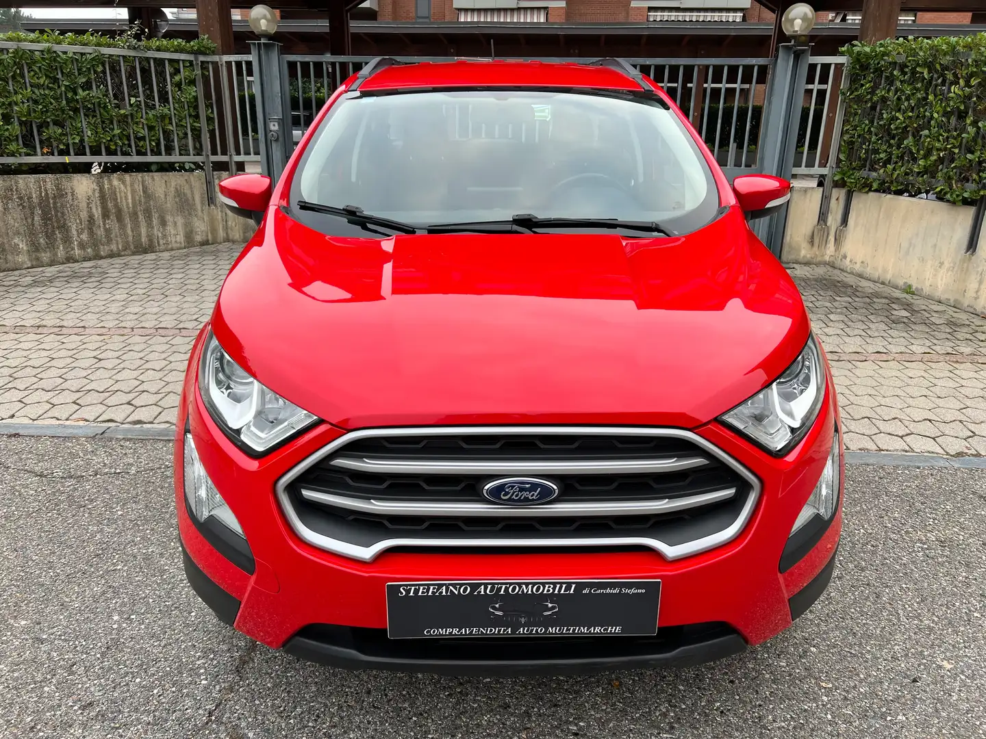 Ford EcoSport EcoSport 1.0 ecoboost Titanium 100cv my19 Rosso - 2