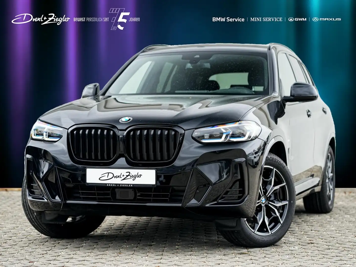 BMW X3 xDrive20d M Sport AHK ACC Laser PaDach STHZG Zwart - 1