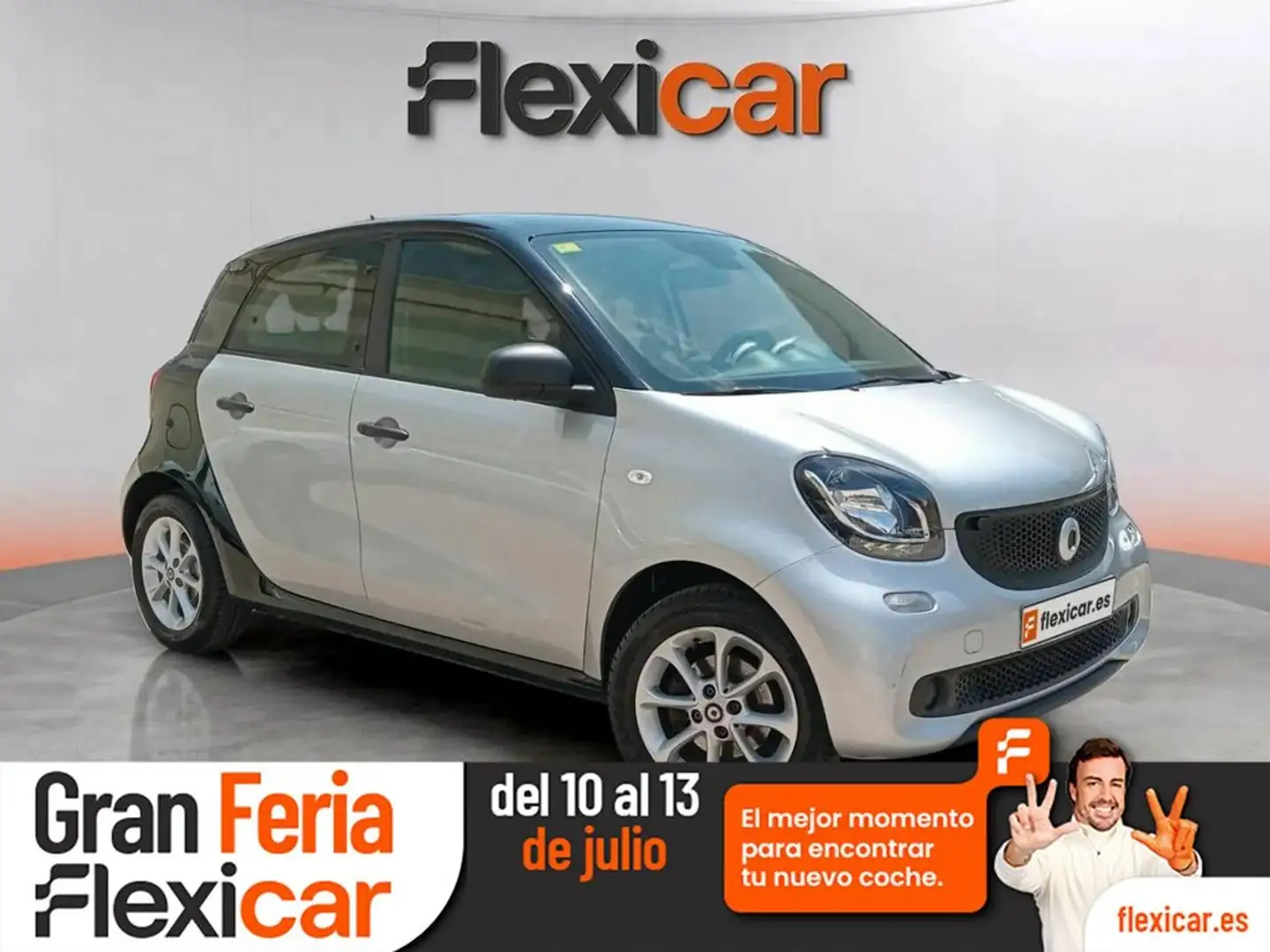 smart forFour 1.0 52kW (71CV) S/S Gris - 1