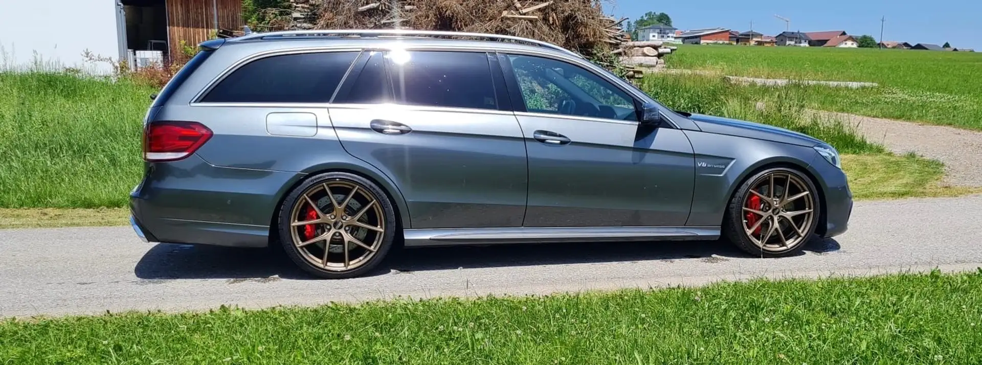 Mercedes-Benz E 63 AMG E 63 AMG S 4MATIC T Aut. AMG Grijs - 2