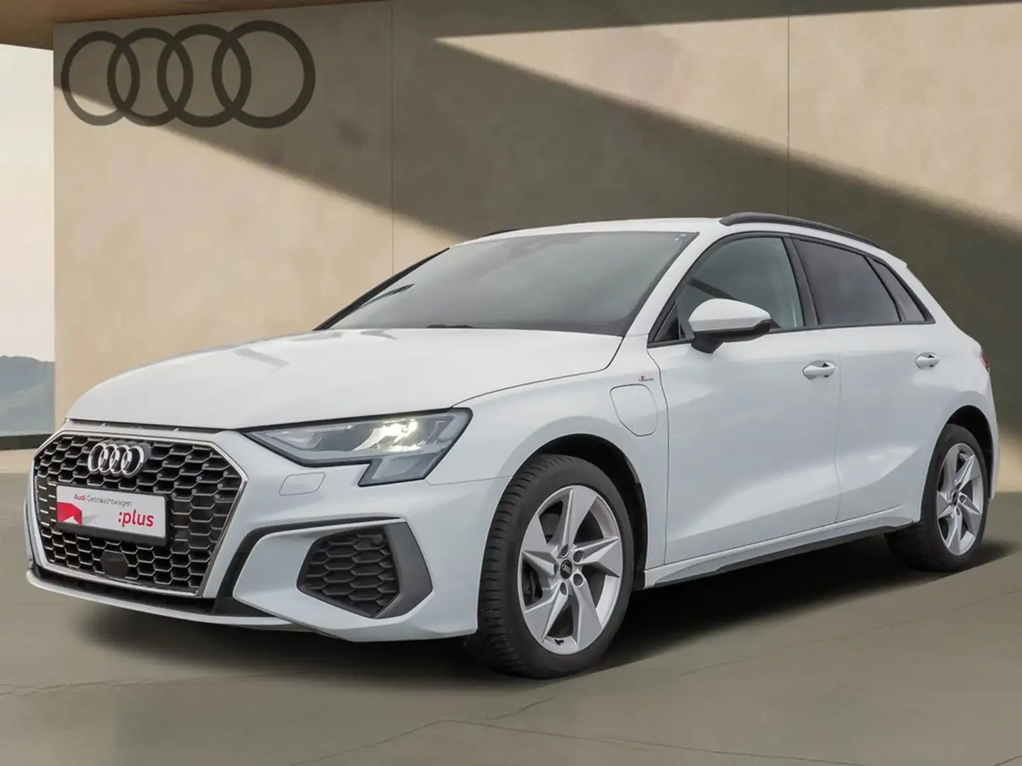Audi A3 Sportback 40 TFSI e S line Navi+VC RFK+PDC LED ... Weiß - 2