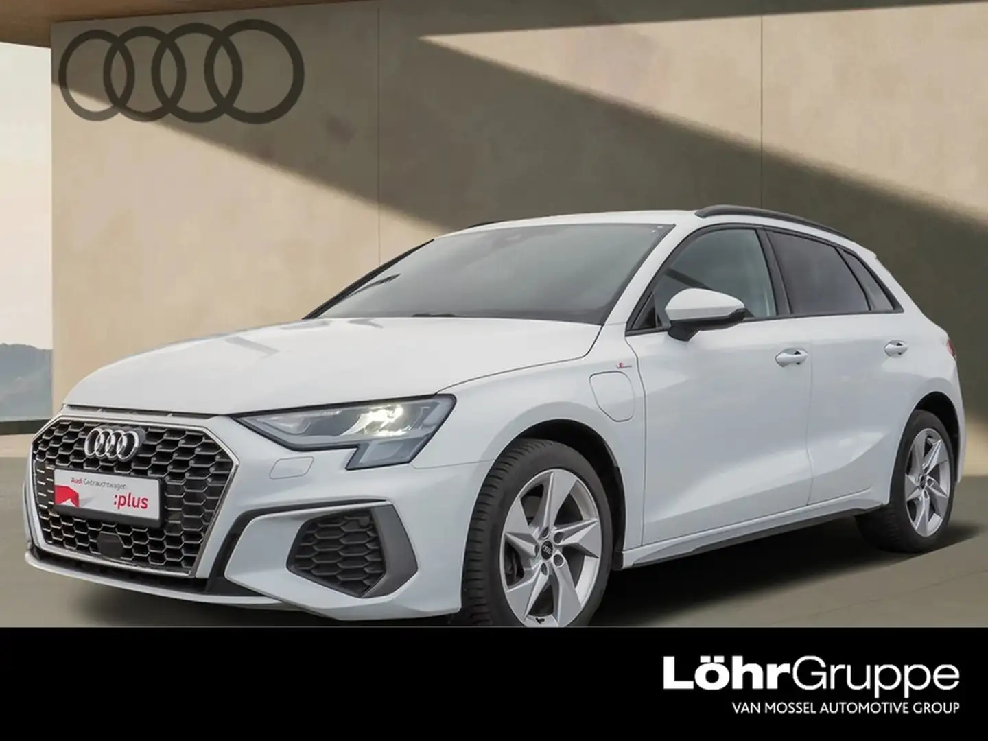 Audi A3 Sportback 40 TFSI e S line Navi+VC RFK+PDC LED ... Weiß - 1