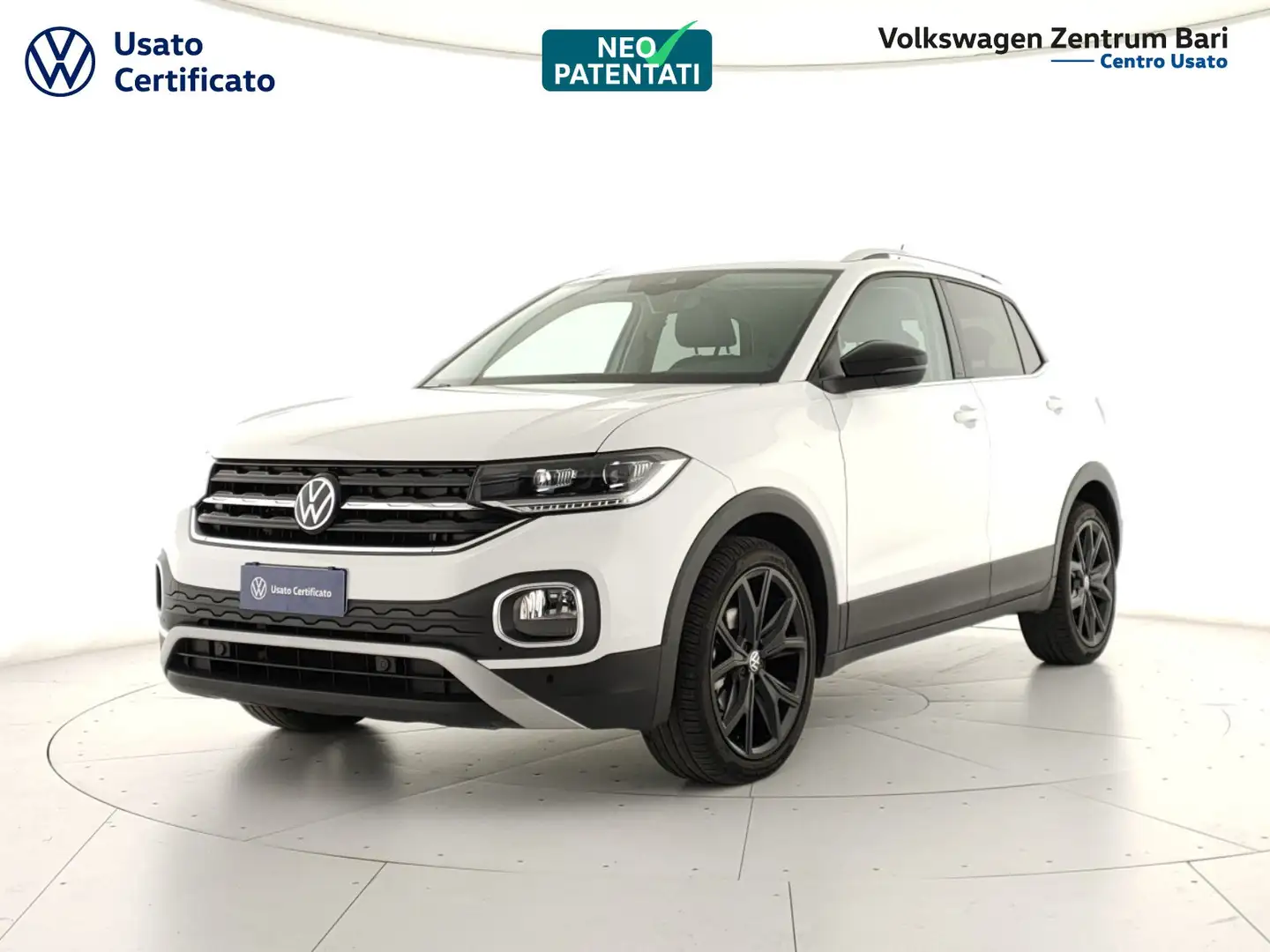 Volkswagen T-Cross 1.0 tsi advanced 110cv dsg Bianco - 1