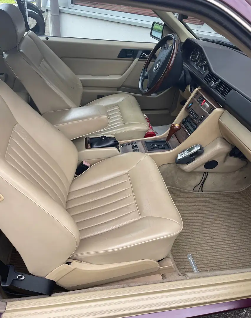 Mercedes-Benz Baureihe 124 CE-Klasse 300 CE Leder Memory Schiebedach Rot - 2