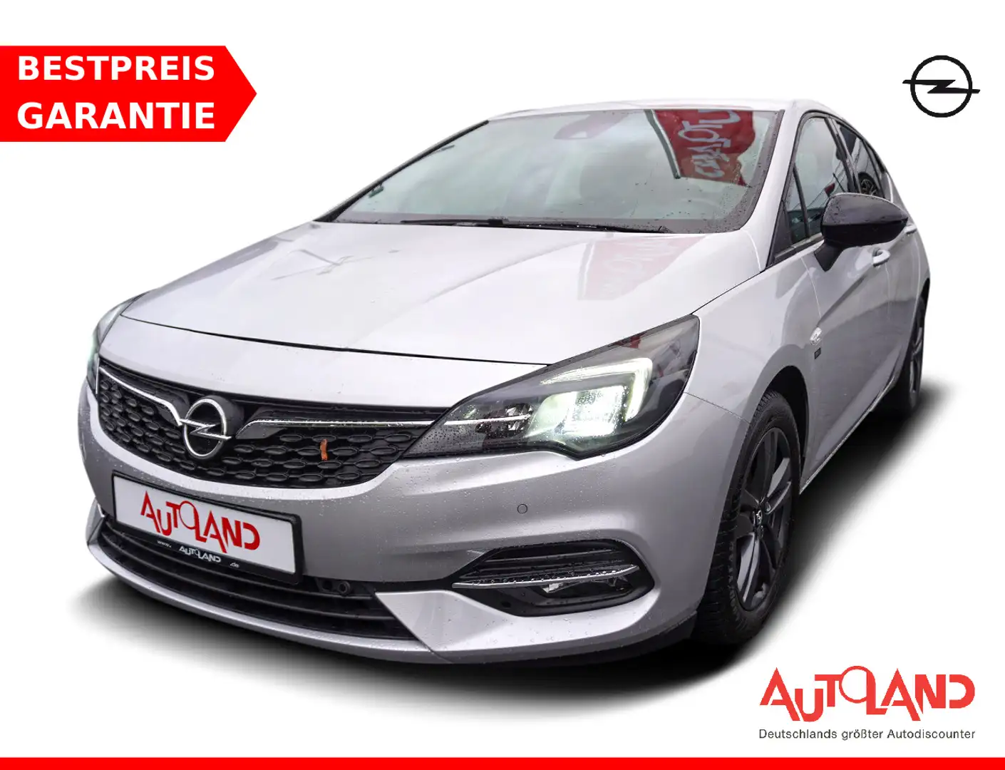 Opel Astra K 1.2 Opel 2020 Navi Kamera PDC Argent - 1