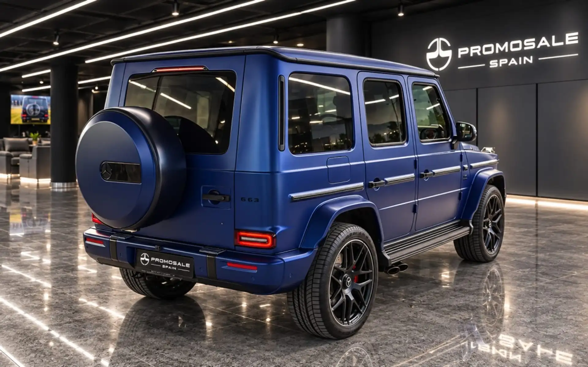 벤츠 G-Class G 63 AMG 2026 파랑 사진 4