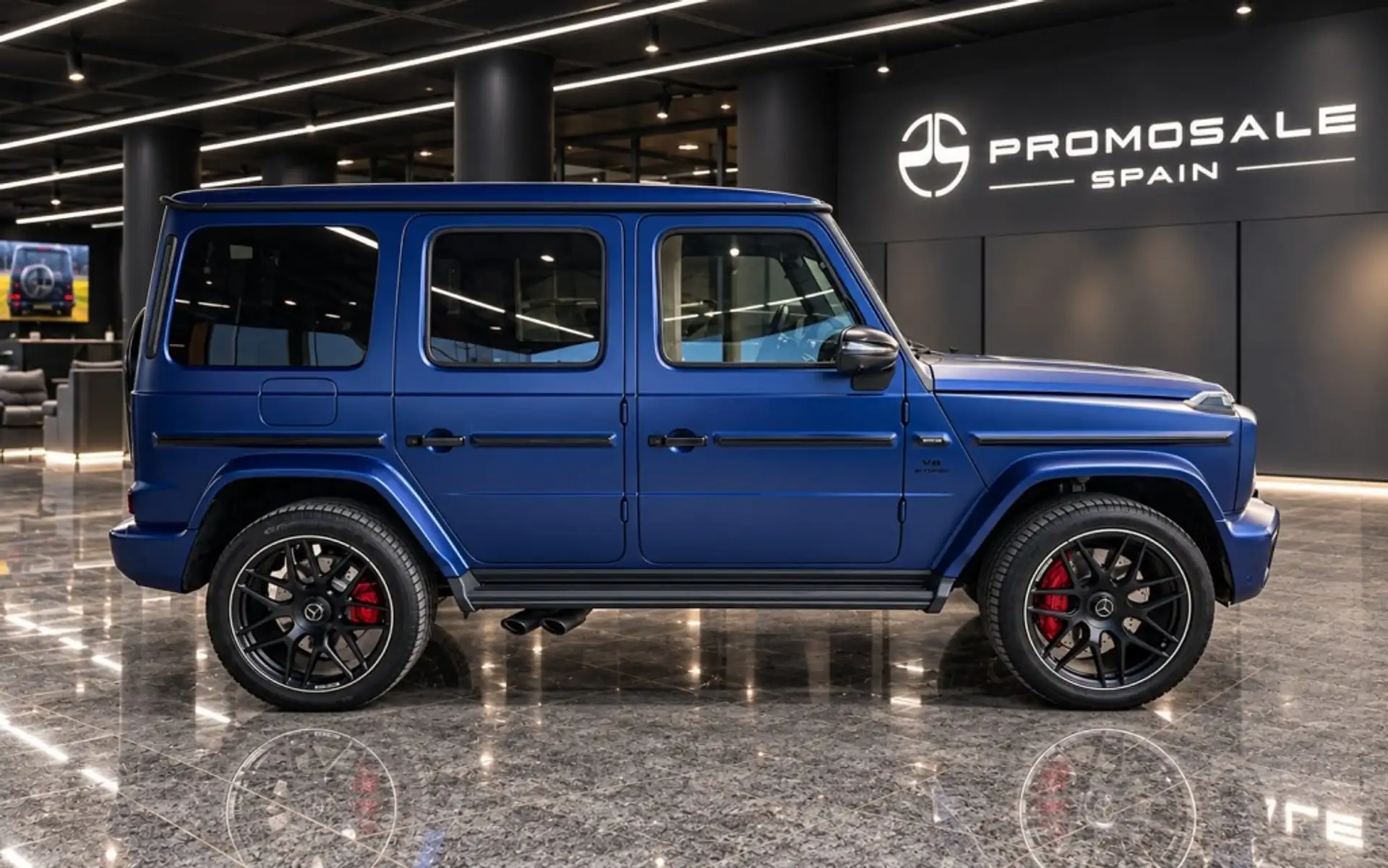 벤츠 G-Class G 63 AMG 2026 파랑 사진 3
