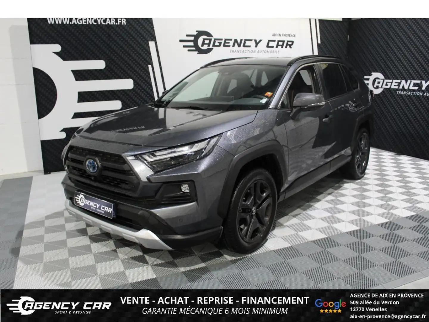 Toyota RAV 4 RAV 4 Hybride - BV CVT MY22 2019 Trail - SUIVI Grijs - 1