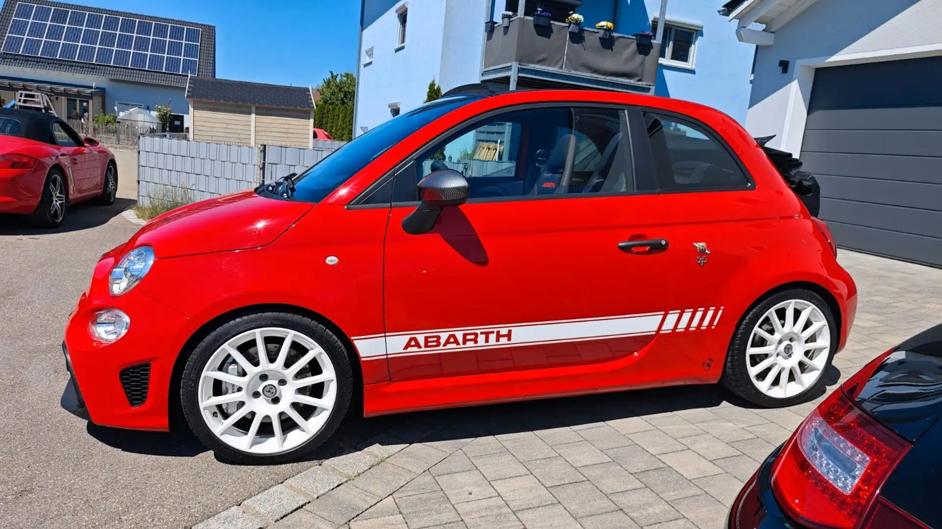 Abarth 695C 595C/695C esseesse Akrapovic Brembo Beats Rosso! Rot - 2