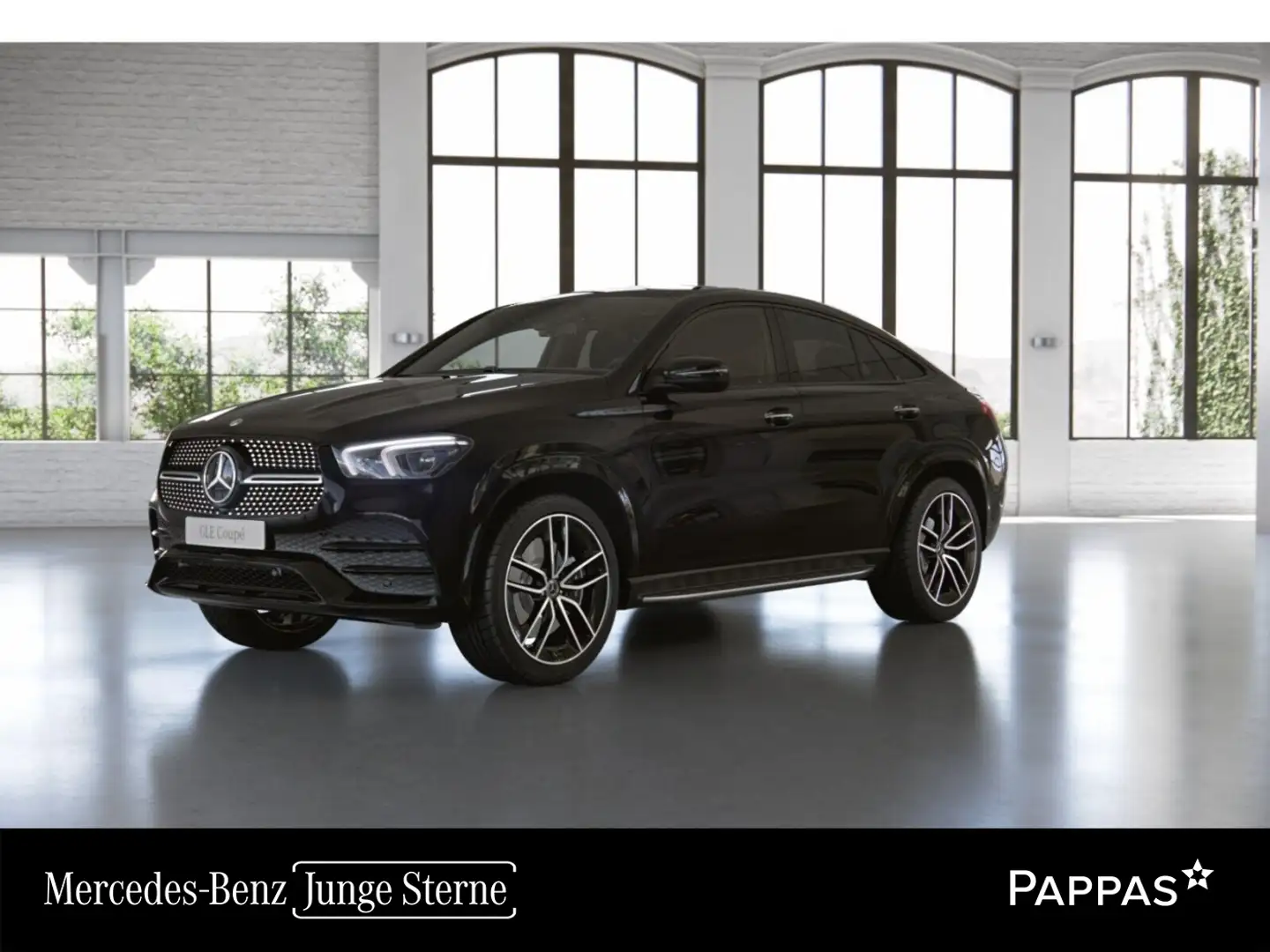 Mercedes-Benz GLE 350 e 4MATIC Coupé Distr PTS Navi Sitzklima Schwarz - 1
