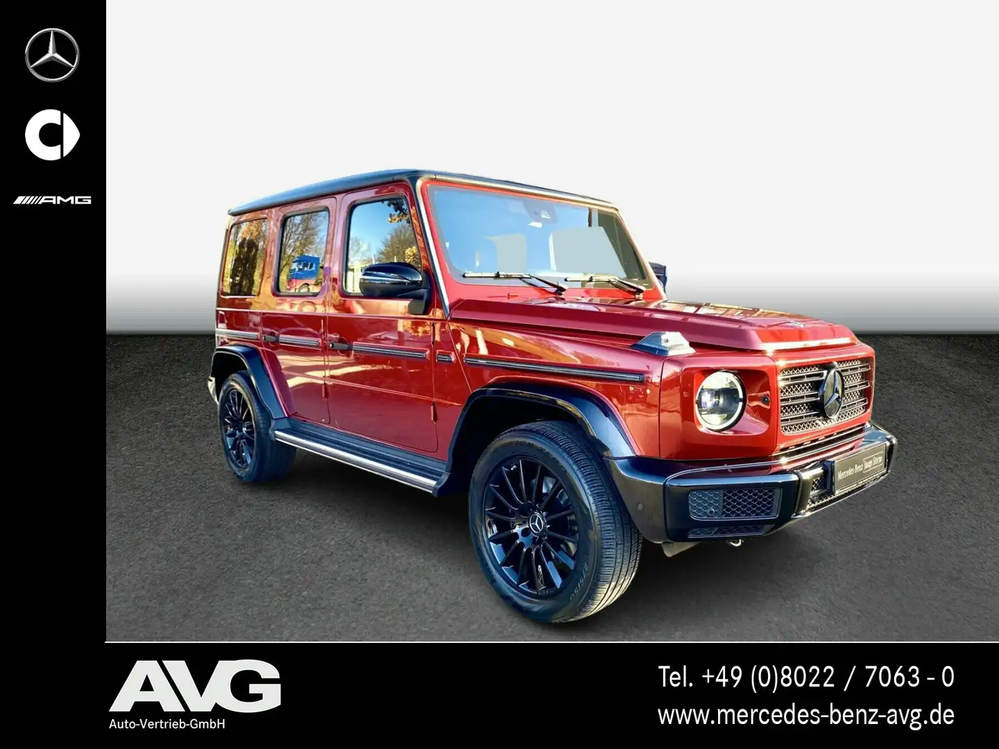 Mercedes-Benz G 400 G 400 d AMG BURM|SD|360|NIGHT|STDHZG|MANUF-LEDER Rouge - 2