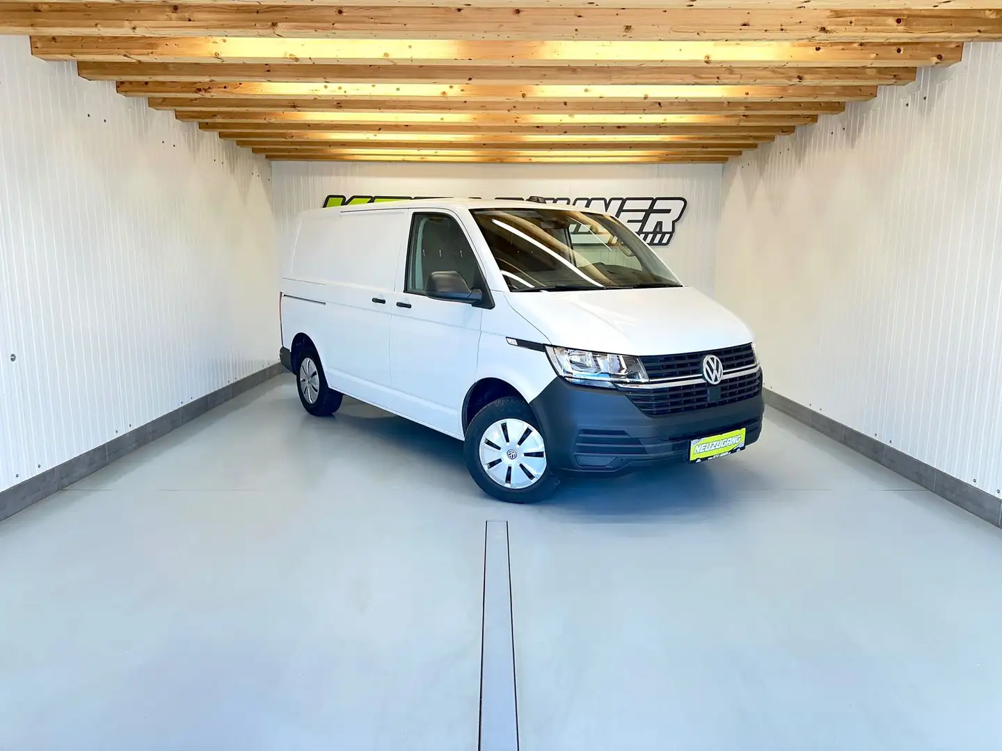 Volkswagen T6.1 Transporter T6.1 Kasten 2,0 TDI "KLIMA*3SITZ*PDC" Weiß - 1