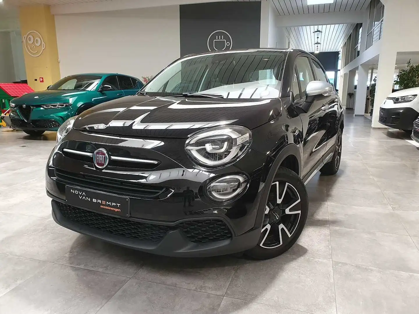 Fiat 500X 1.0 FireFly MIRROR 120PK met GPS+PARKSENS Zwart - 1
