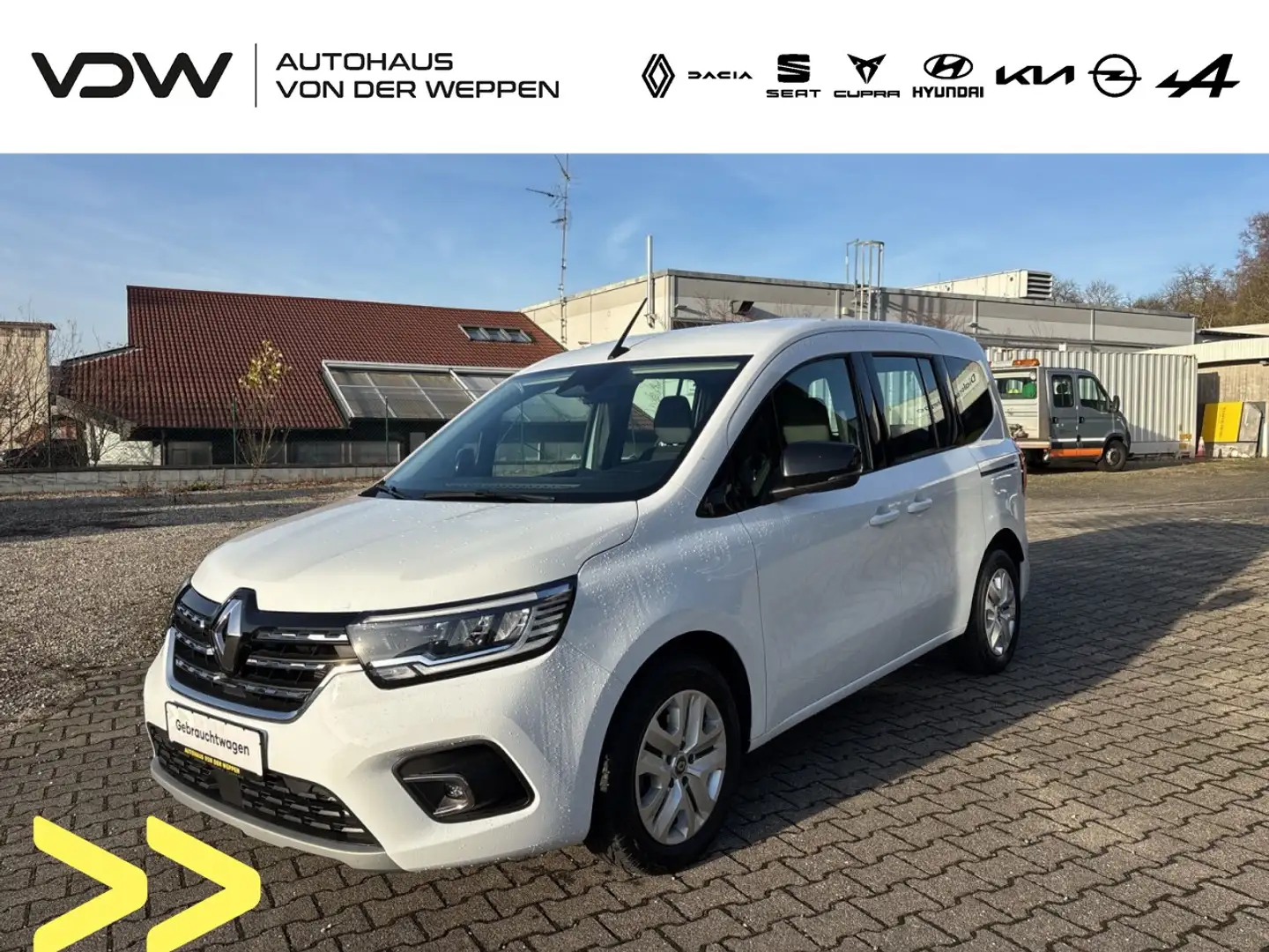 Renault Kangoo III Edition One dCi 95 Klima Einparkhilfe Weiß - 1