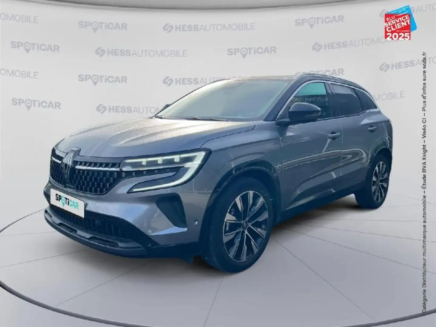 Renault Austral 1.3 TCE MILD HYBRID 160CH TECHNO AUTO - 23 TPANO SIEGES CHAUF VOLANT CHAUF GPS CAMERA Gris - 1