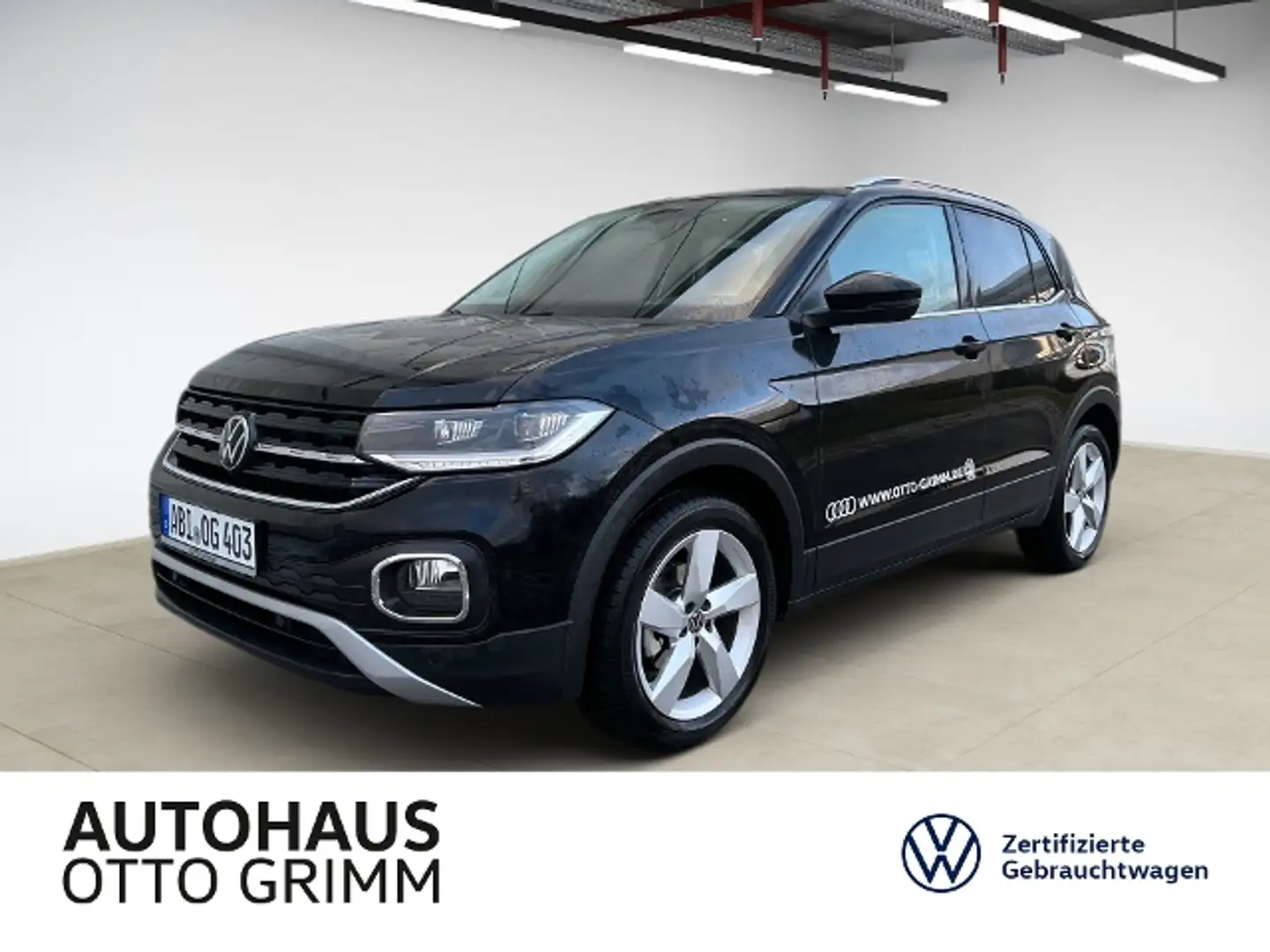 Volkswagen T-Cross 1.0 l TSI Style DSG KLIMA LED ALU Negro - 1