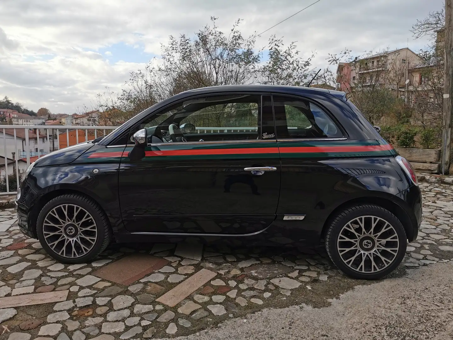 Fiat 500 500 1.2 By Gucci exclusive original full optional Nero - 1