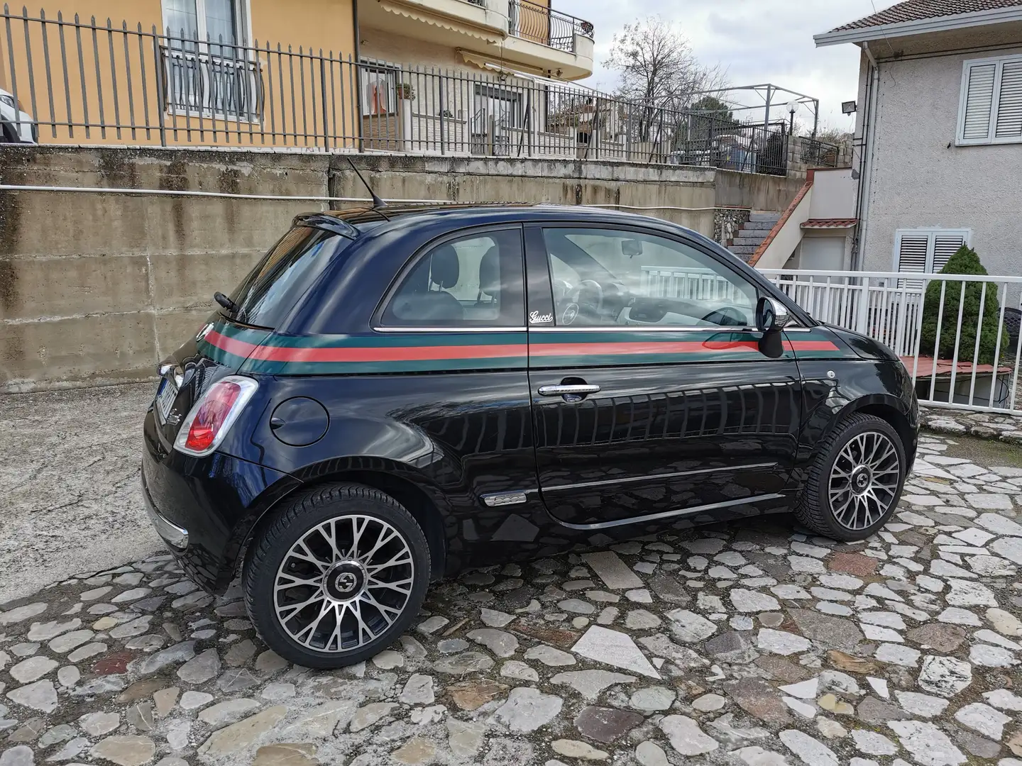Fiat 500 500 1.2 By Gucci exclusive original full optional Nero - 2