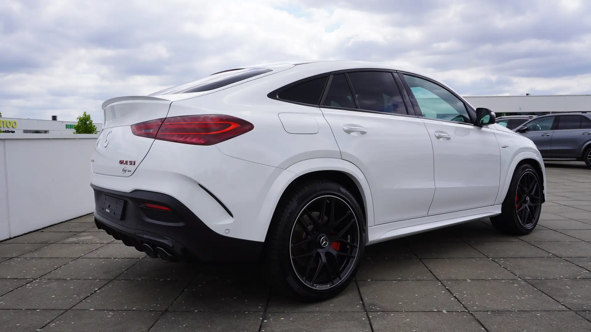 Mercedes-Benz GLE 53 AMG HYBRIDE COUPE 4M 22" Nightpak Leder Excl Panodak Blanc - 2