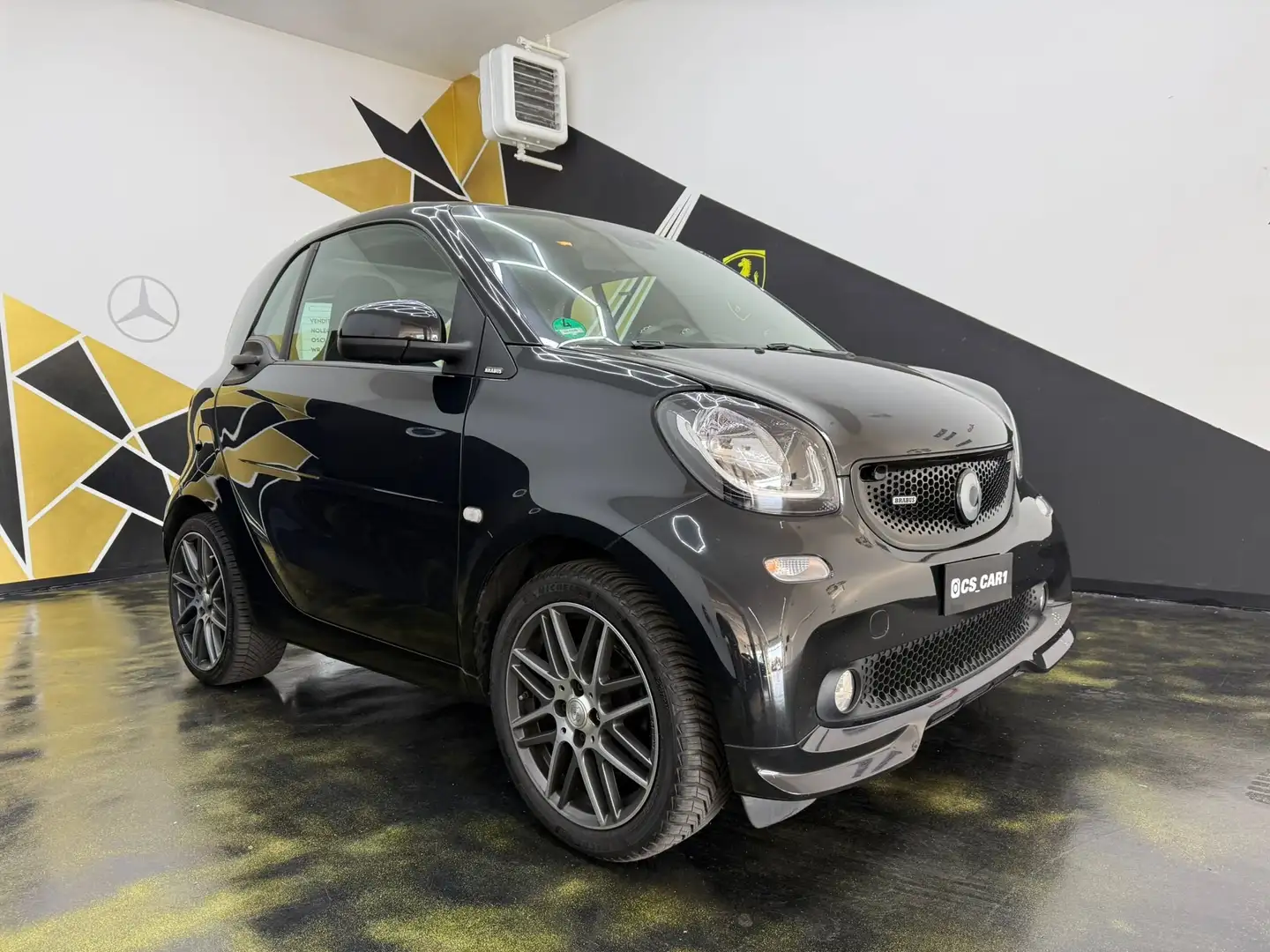 smart brabus brabus fortwo Чорний - 1