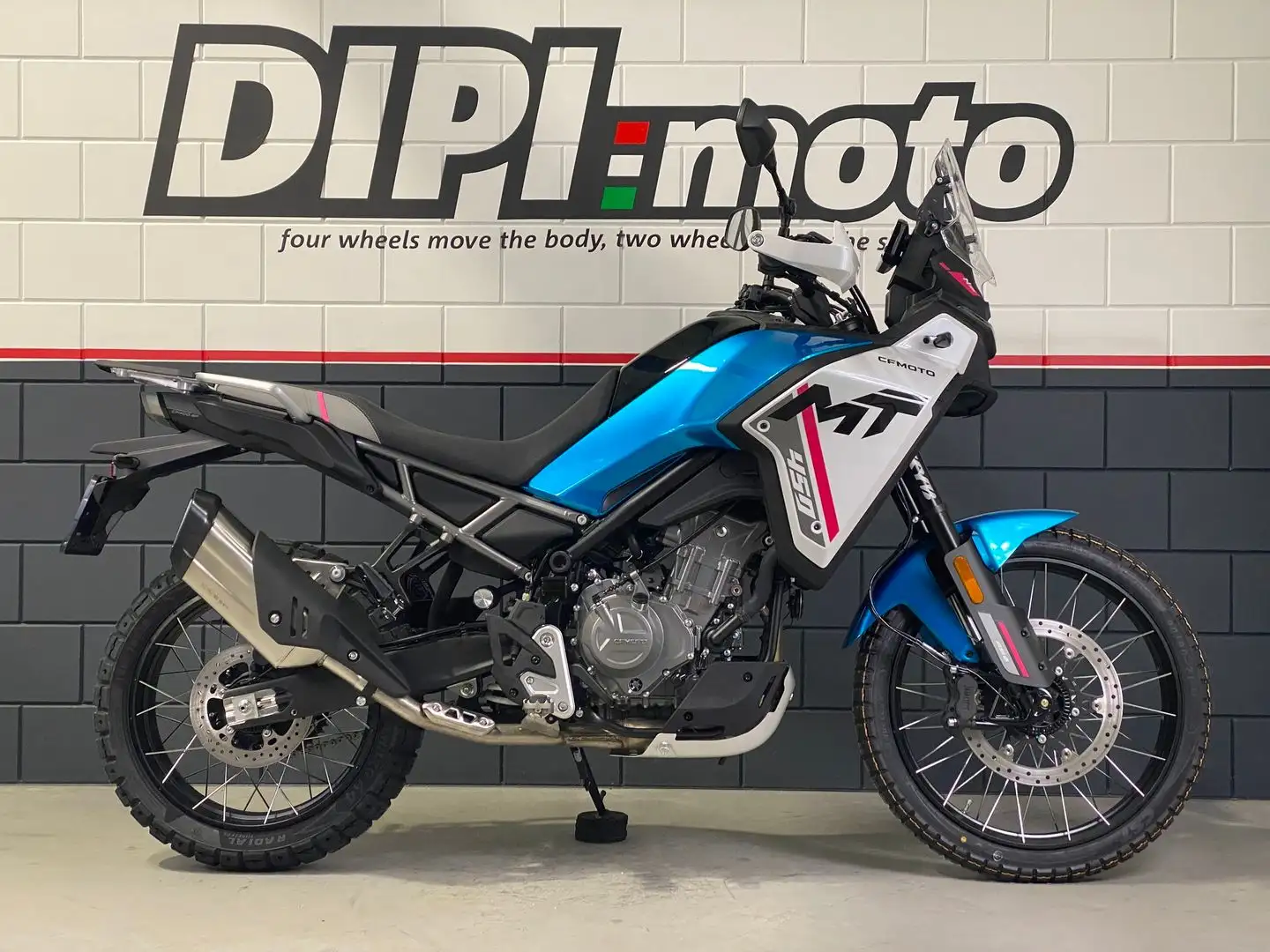 CFMOTO 450 MT Bleu - 2