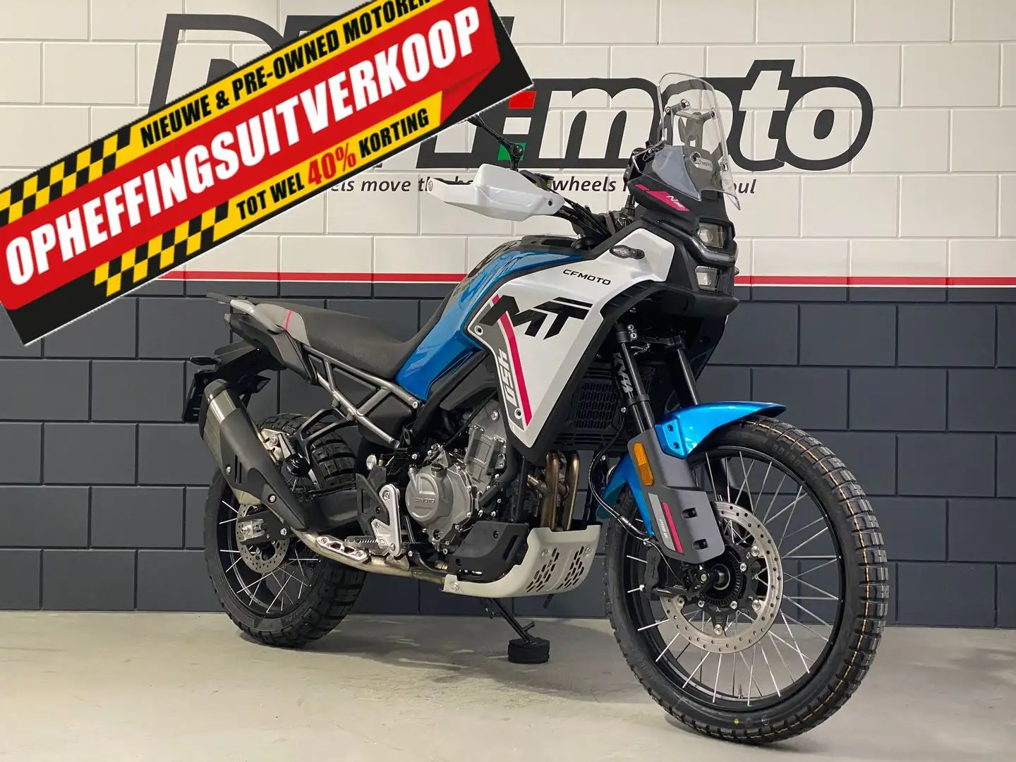 CFMOTO 450 MT Bleu - 1