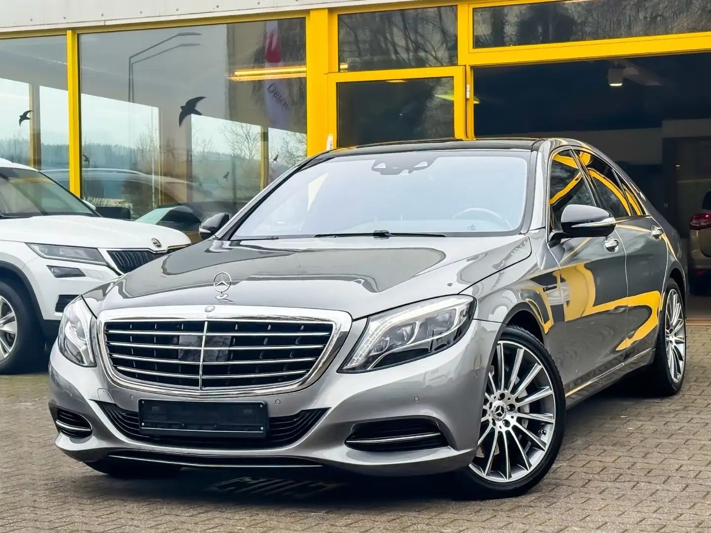 Mercedes-Benz S 500 /20"AMG/PANO/NACHT/MASSAGE/TV/BURMESTER Argent - 2