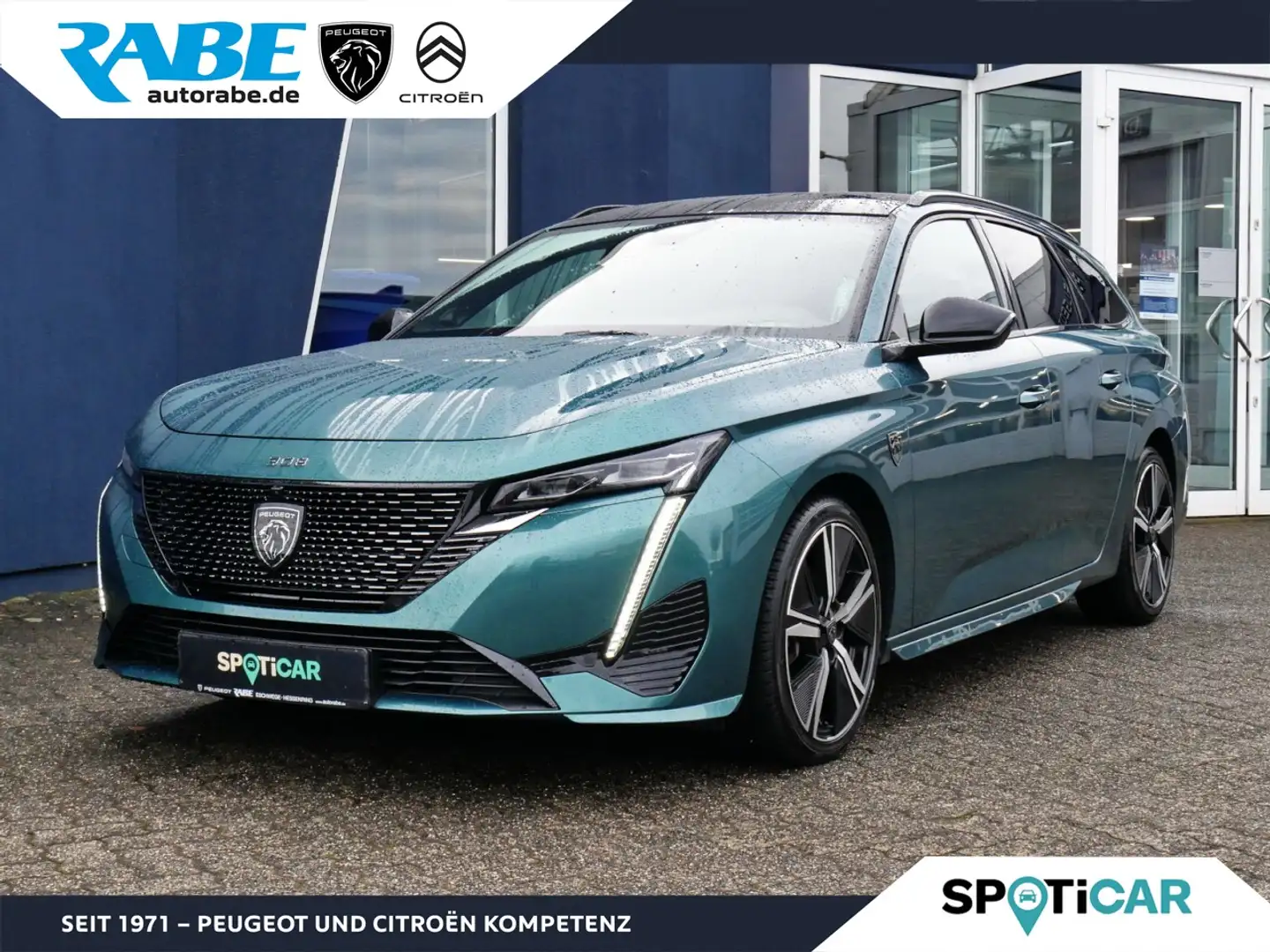 Peugeot 308 SW GT 130 BlueHDi Aut.+Matrix-LED+Panorama Klima Blau - 1