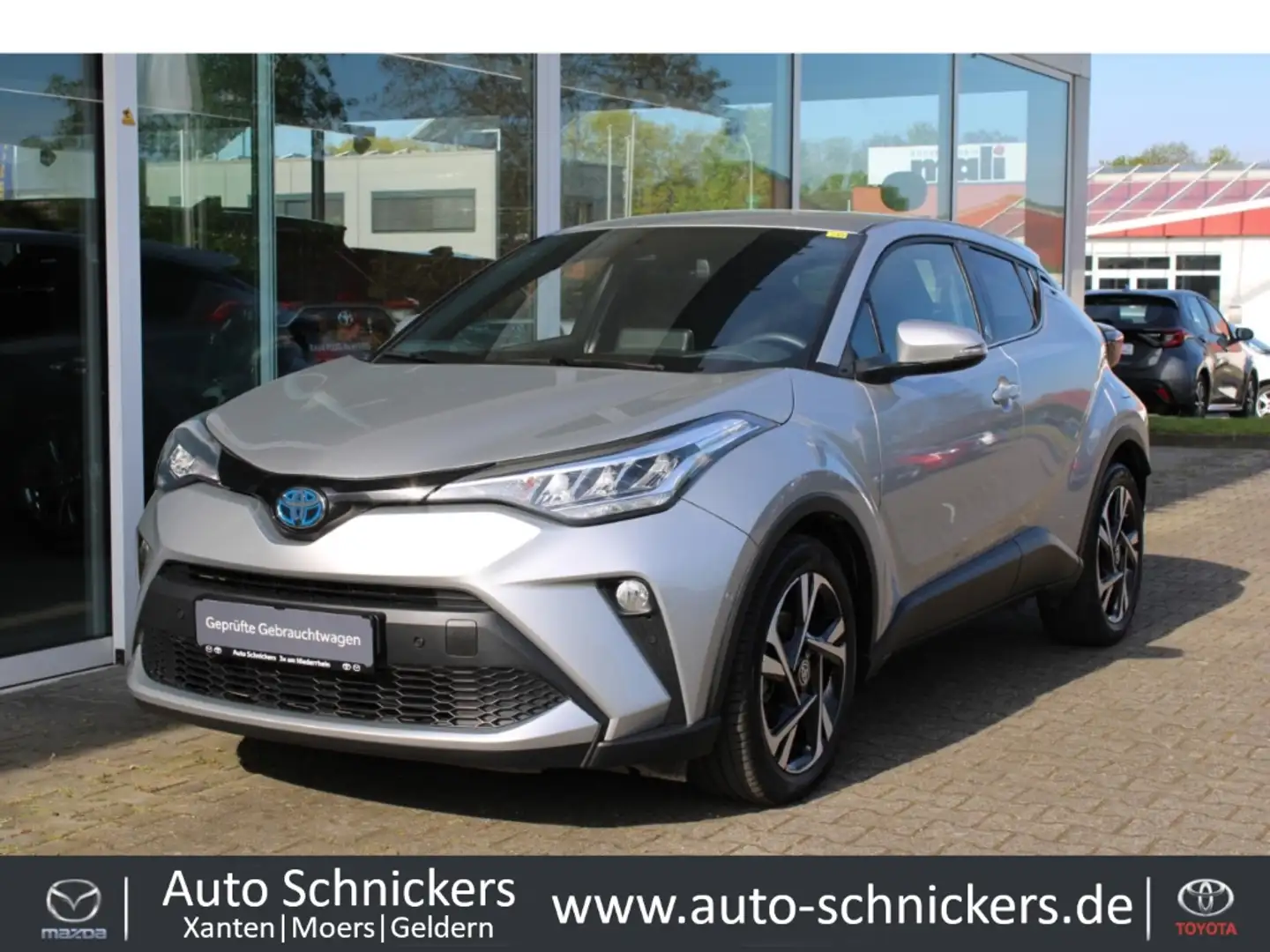 Toyota C-HR Hybrid  Team Deutschland+NAV !! Silber - 1
