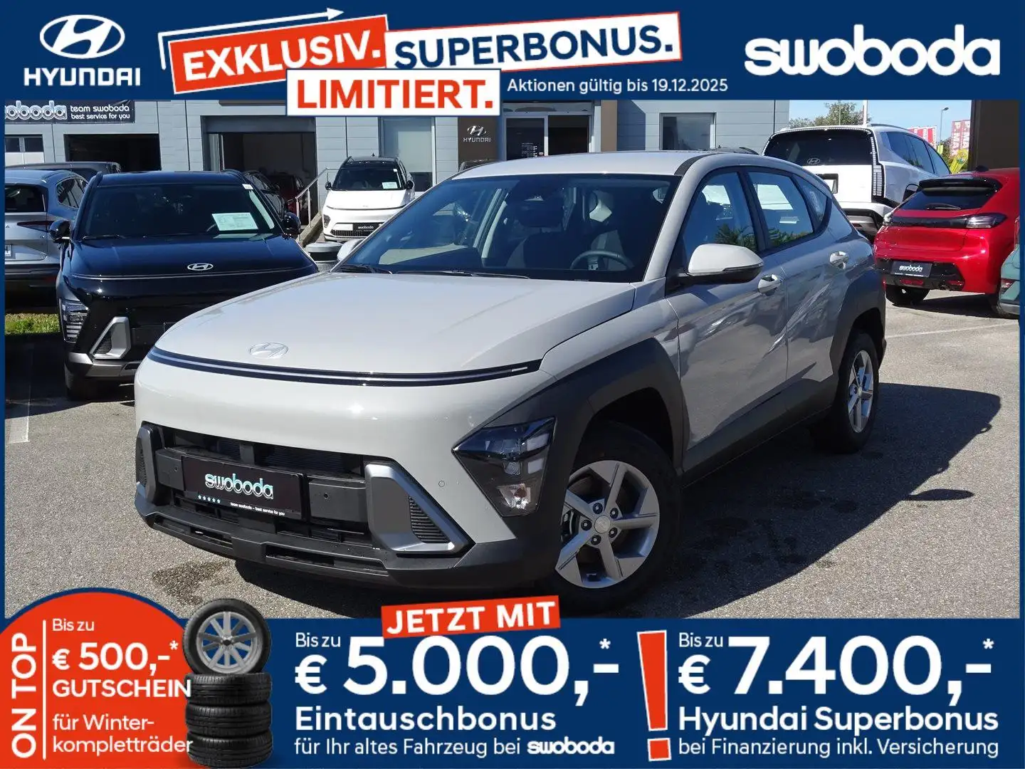 Hyundai KONA Kona (MY25) Smart Line 1.0 TGDI 2WD k5bs1 Gris - 1