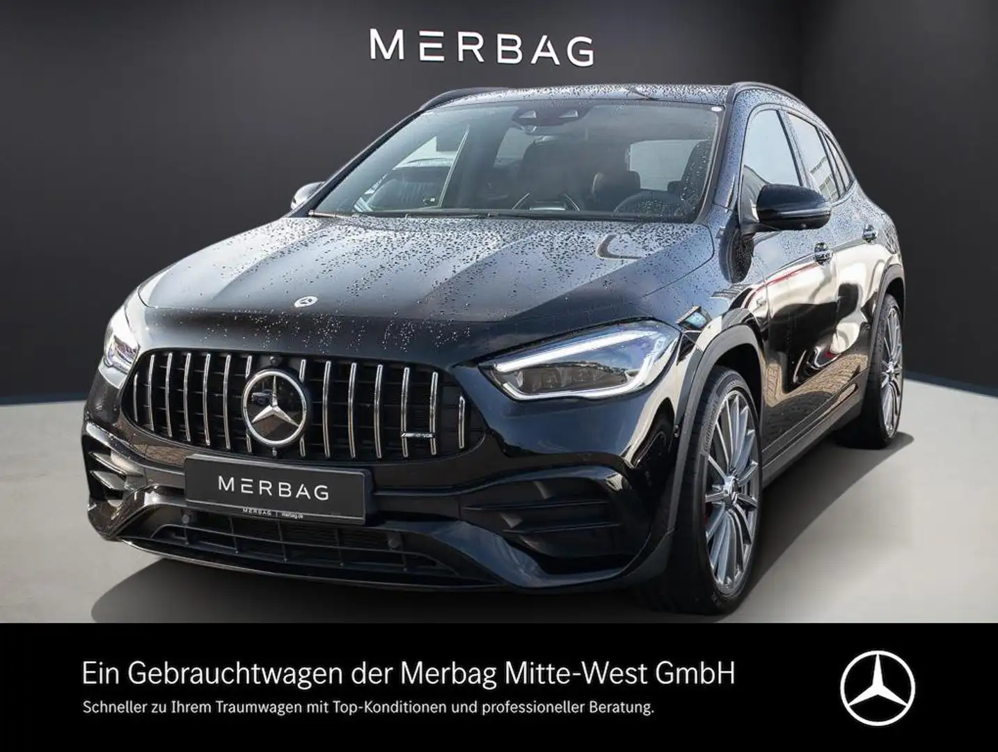 Mercedes-Benz GLA 45 AMG AMG GLA 45 S 4MATIC+ ACC LED Navi SHZ 360 Kam. Schwarz - 1