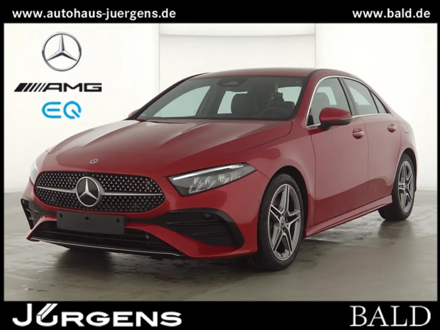 Mercedes-Benz A 250 4M Limo AMG-Sport/LED/Cam/Keyl/Winter/18' Red - 2