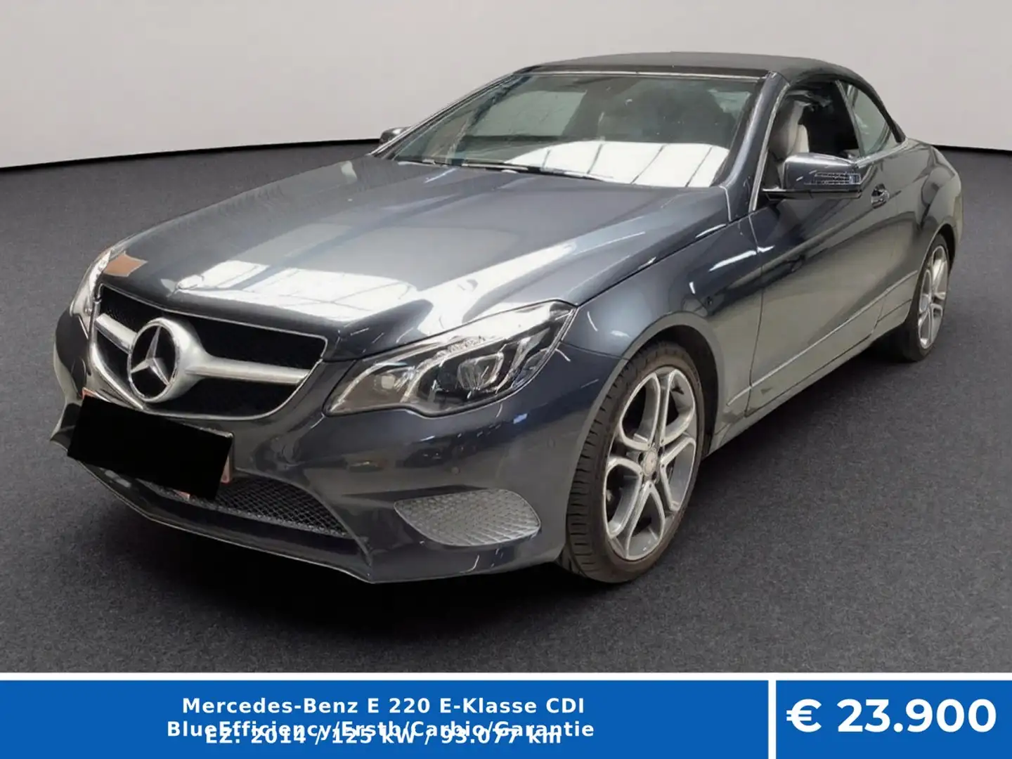 Mercedes-Benz E 220 E-Klasse CDI BlueEfficiency/Erstb/Carbio/Garantie Grau - 1